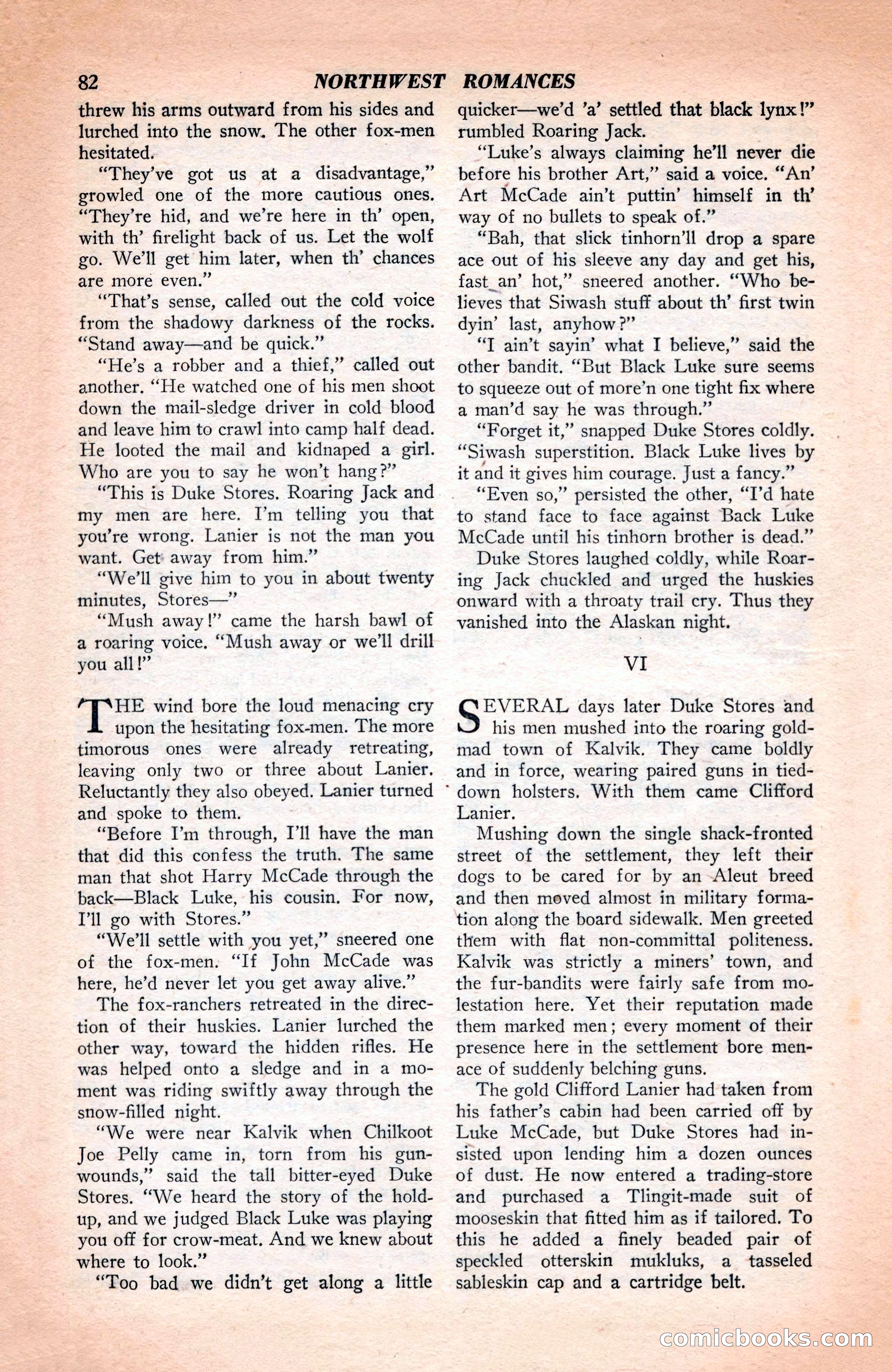 North-West Romances — page 84 of 132