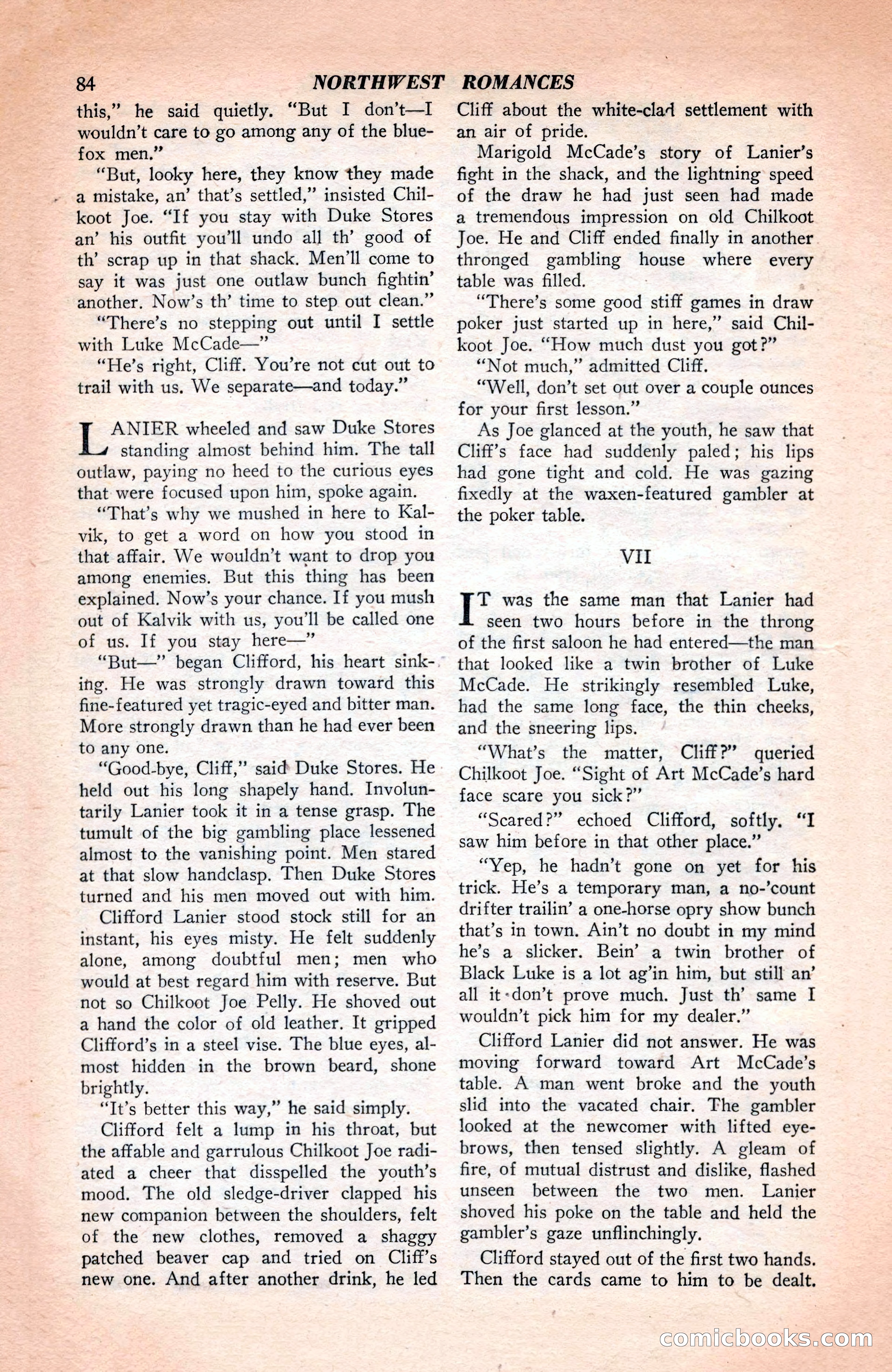 North-West Romances — page 86 of 132