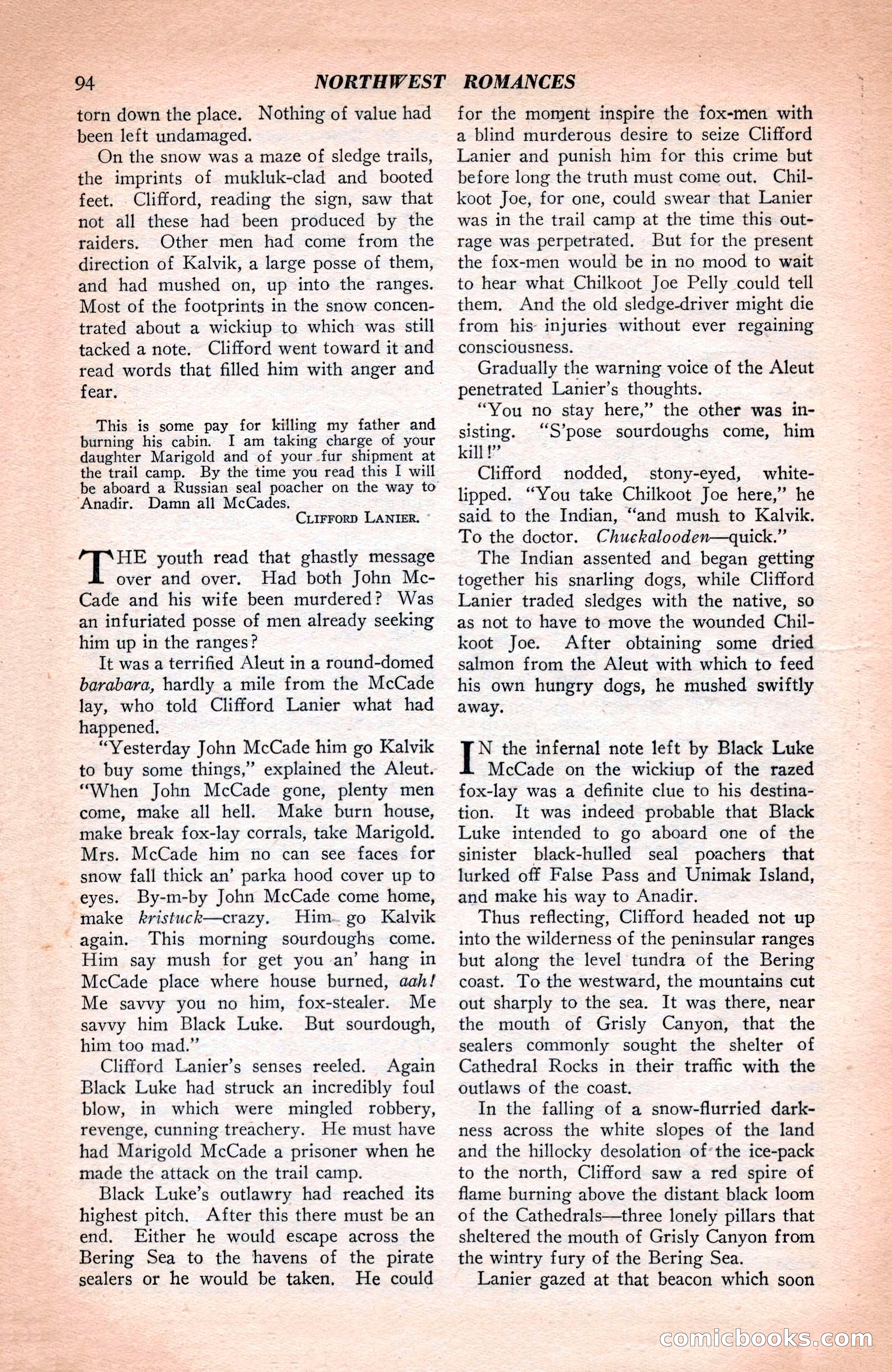 North-West Romances — page 96 of 132