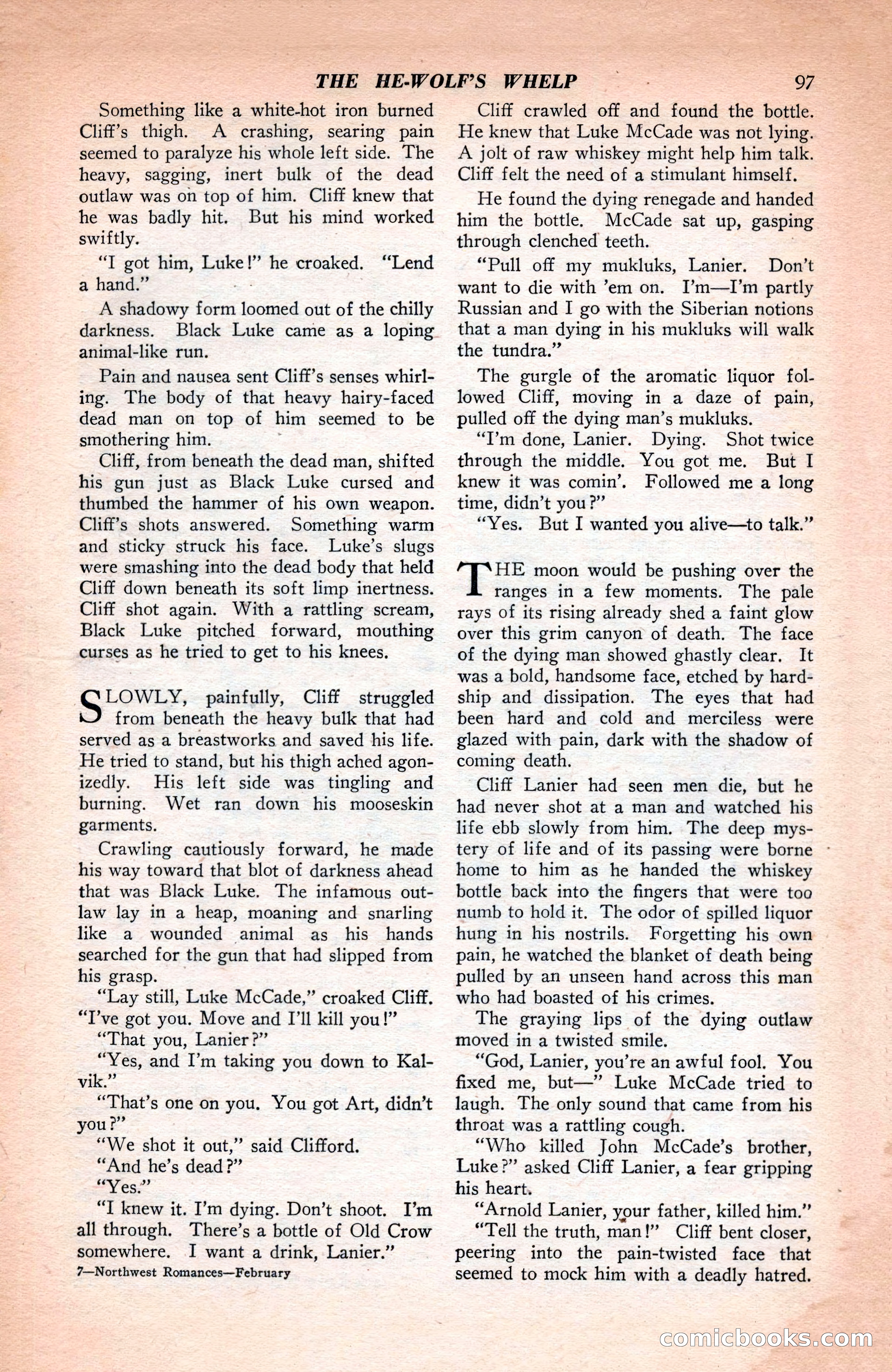 North-West Romances — page 99 of 132