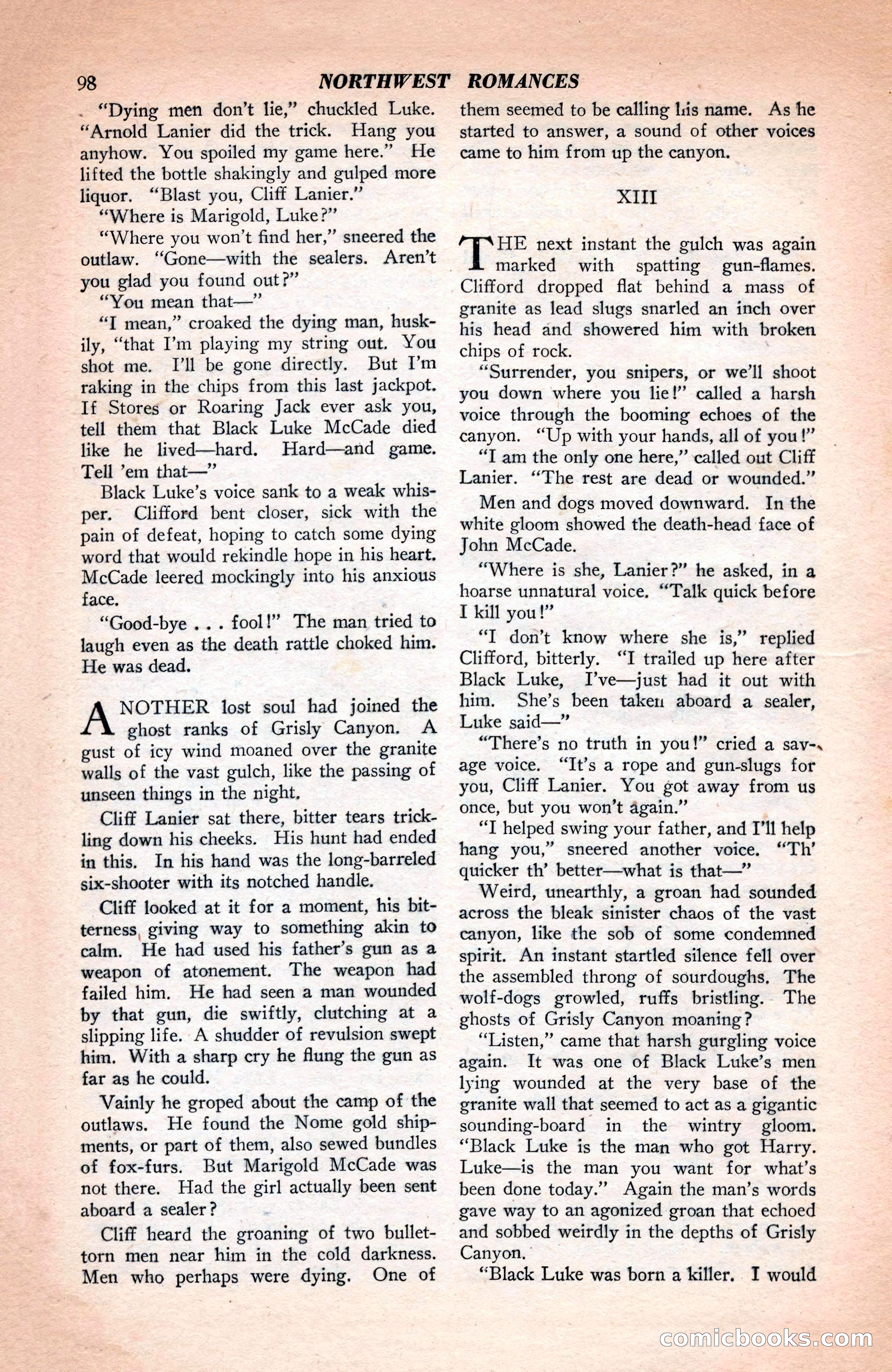 North-West Romances — page 100 of 132