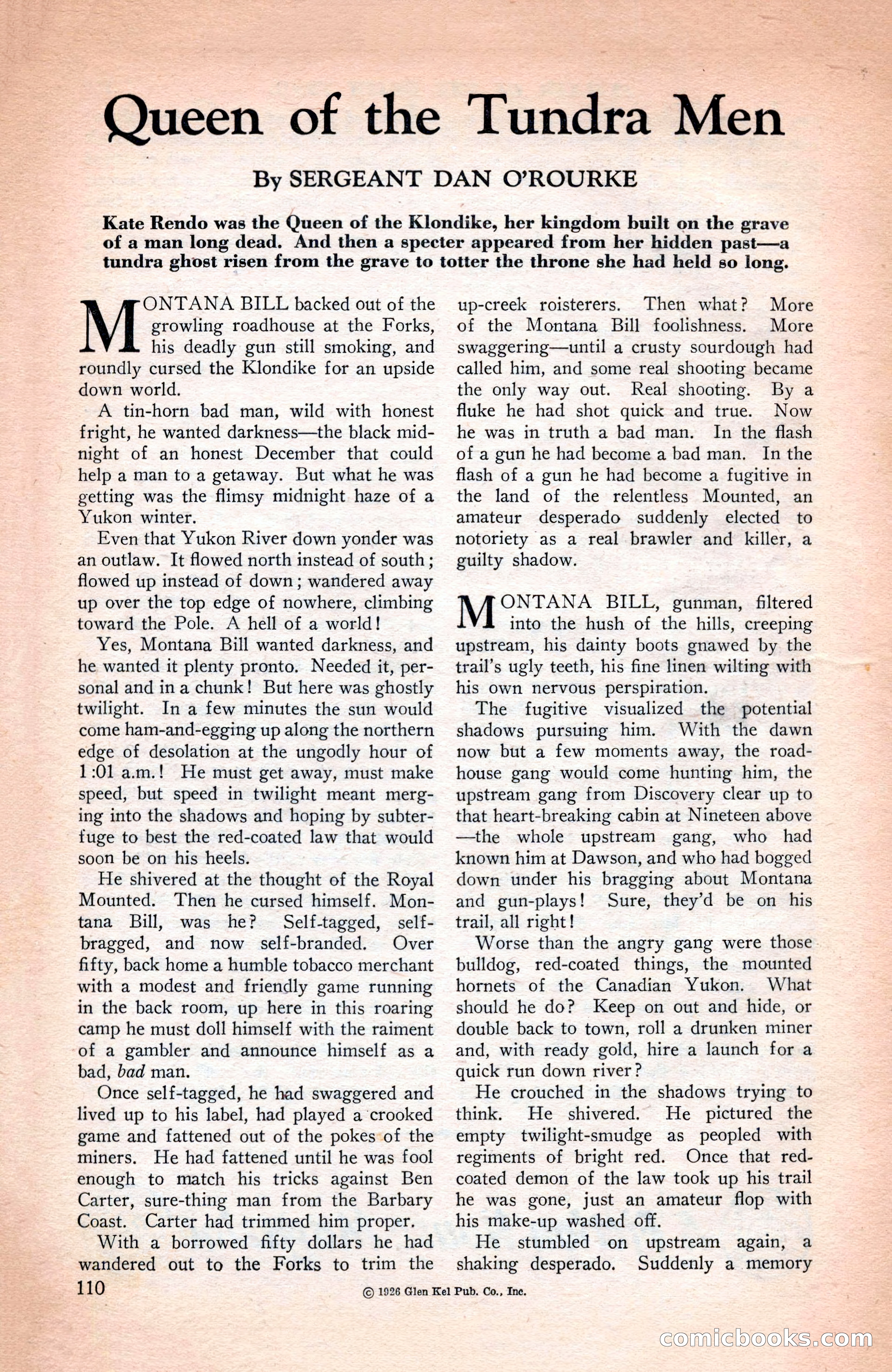 North-West Romances — page 112 of 132