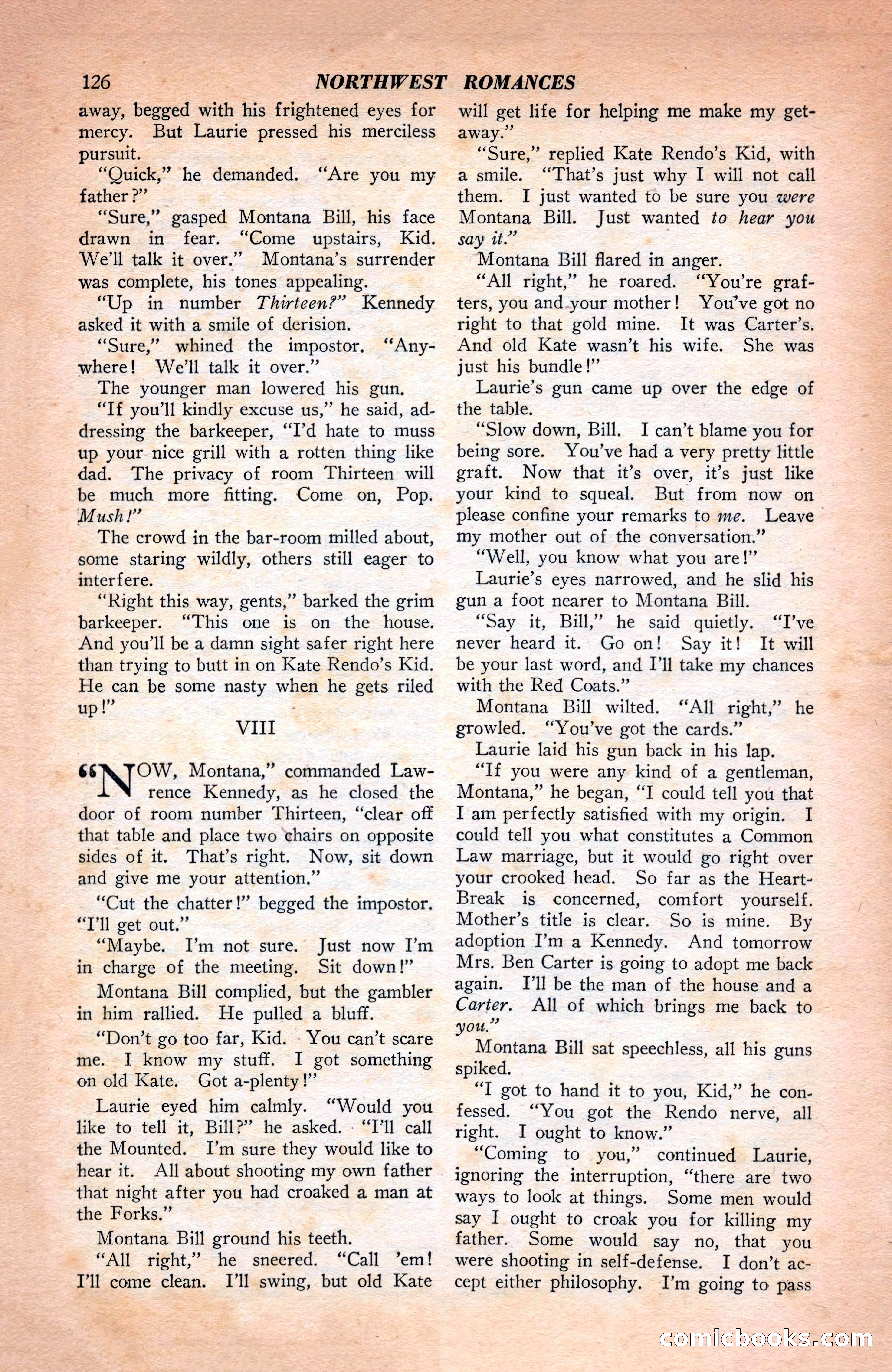 North-West Romances — page 128 of 132