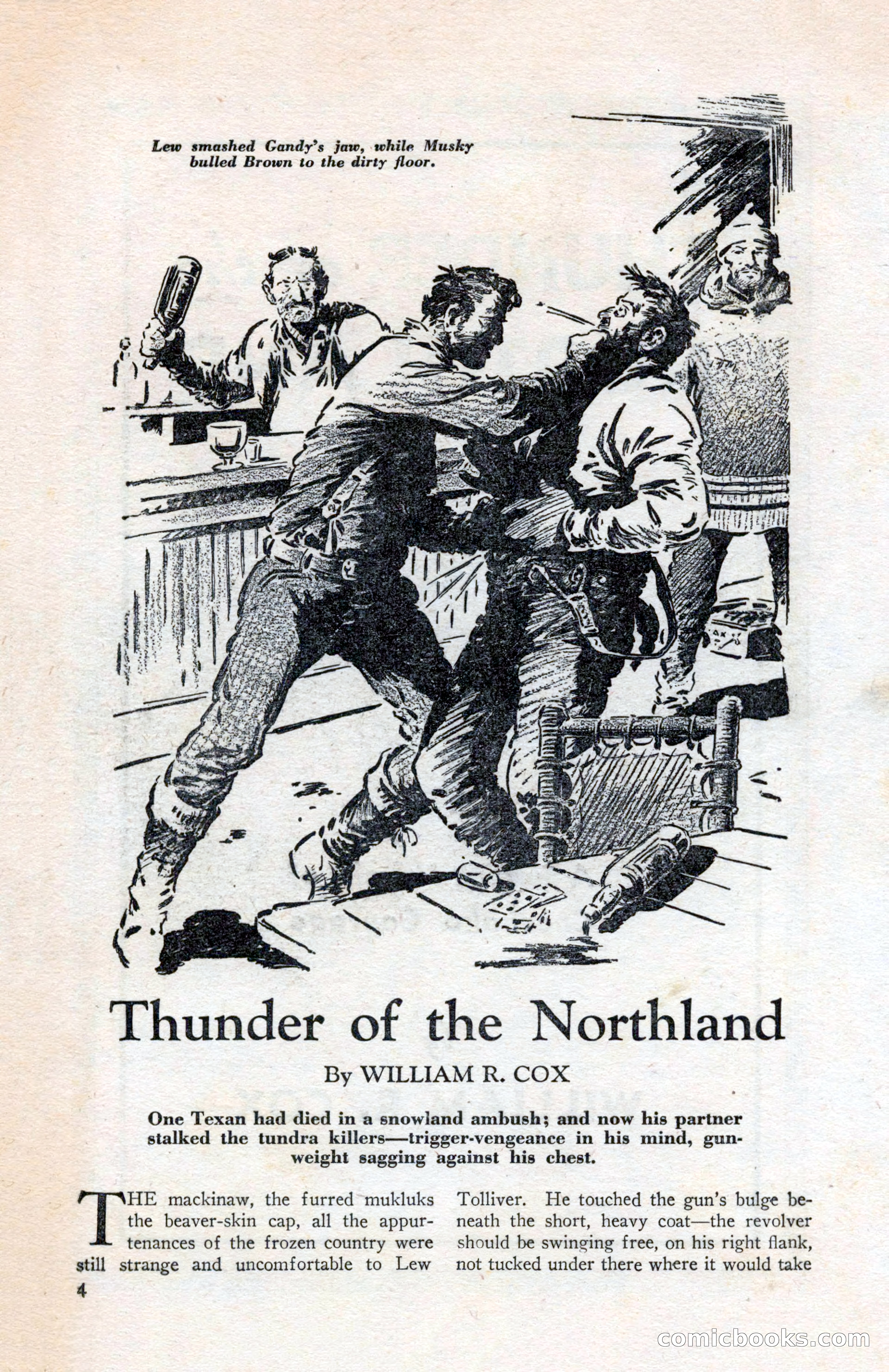 North-West Romances, April 1943 — page 6 of 132