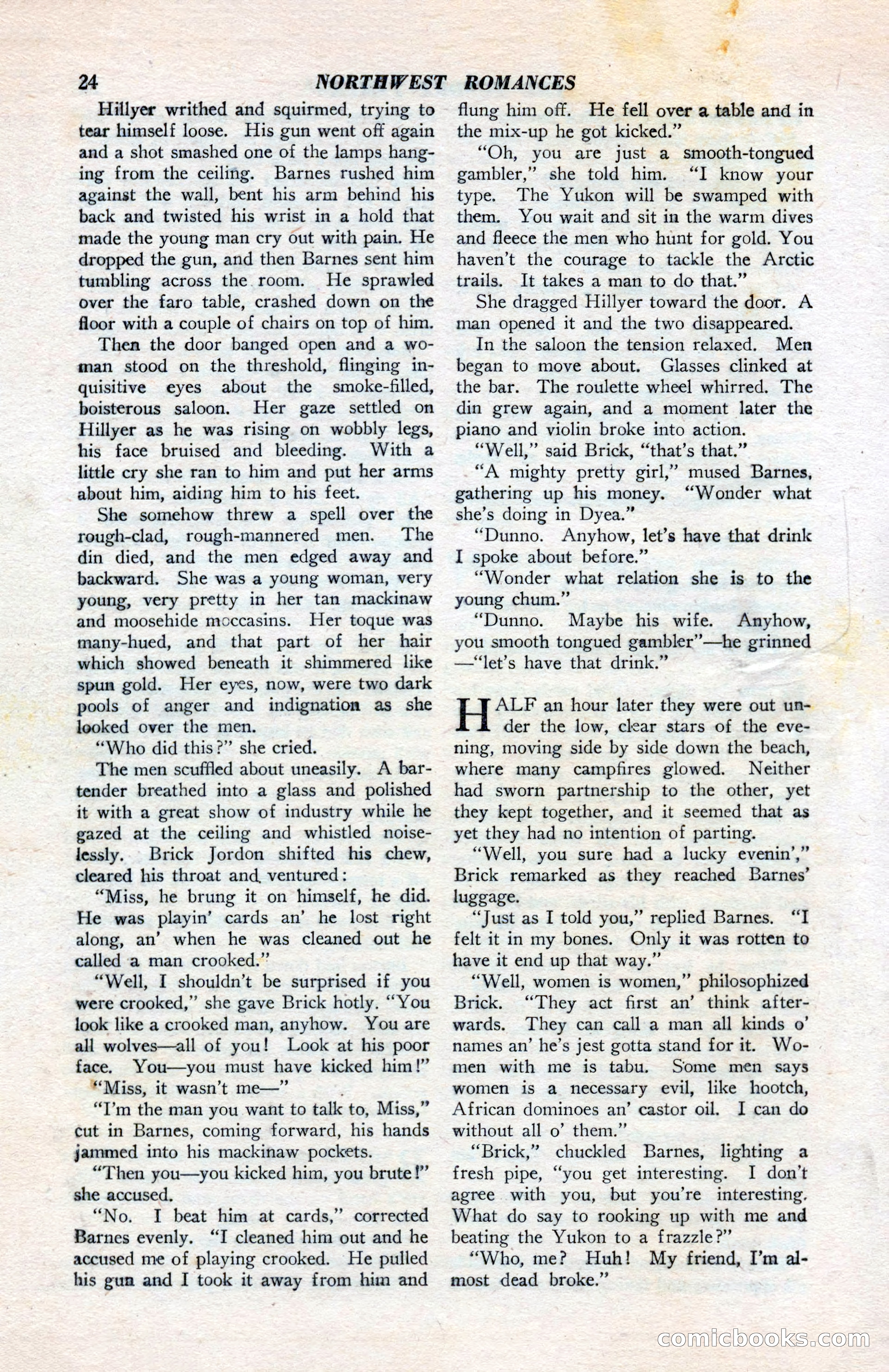 North-West Romances, April 1943 — page 26 of 132