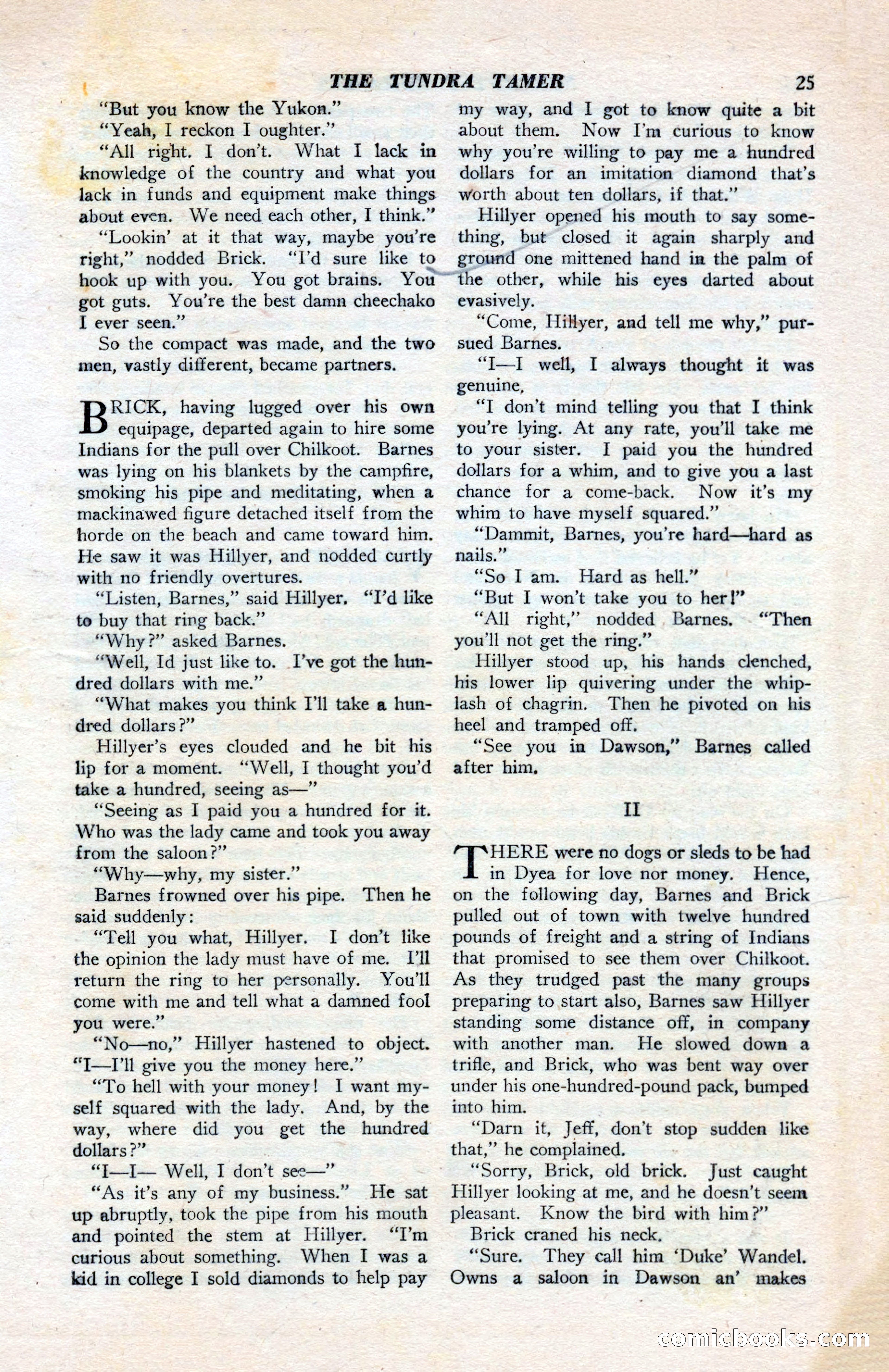 North-West Romances, April 1943 — page 27 of 132