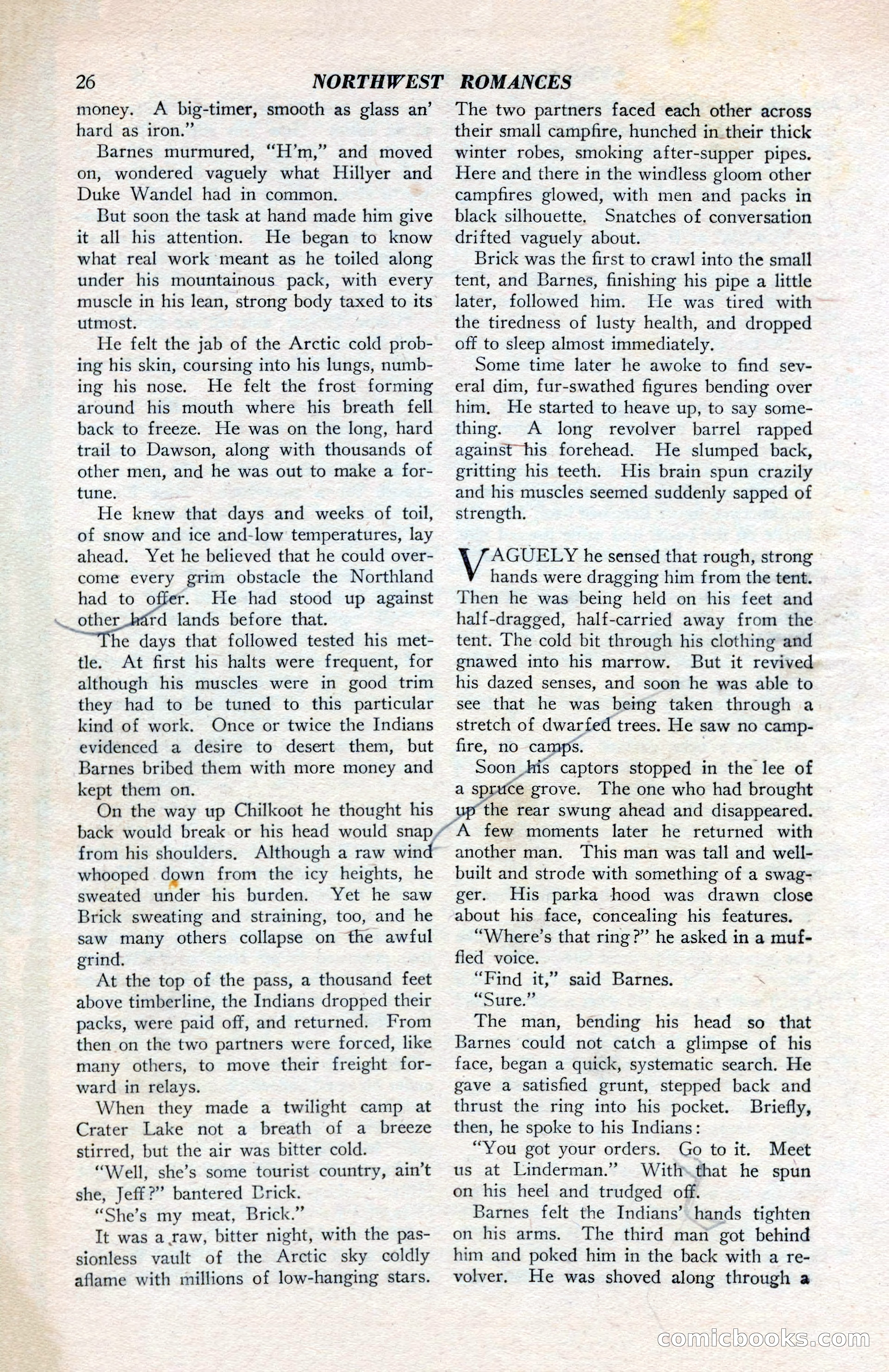 North-West Romances, April 1943 — page 28 of 132