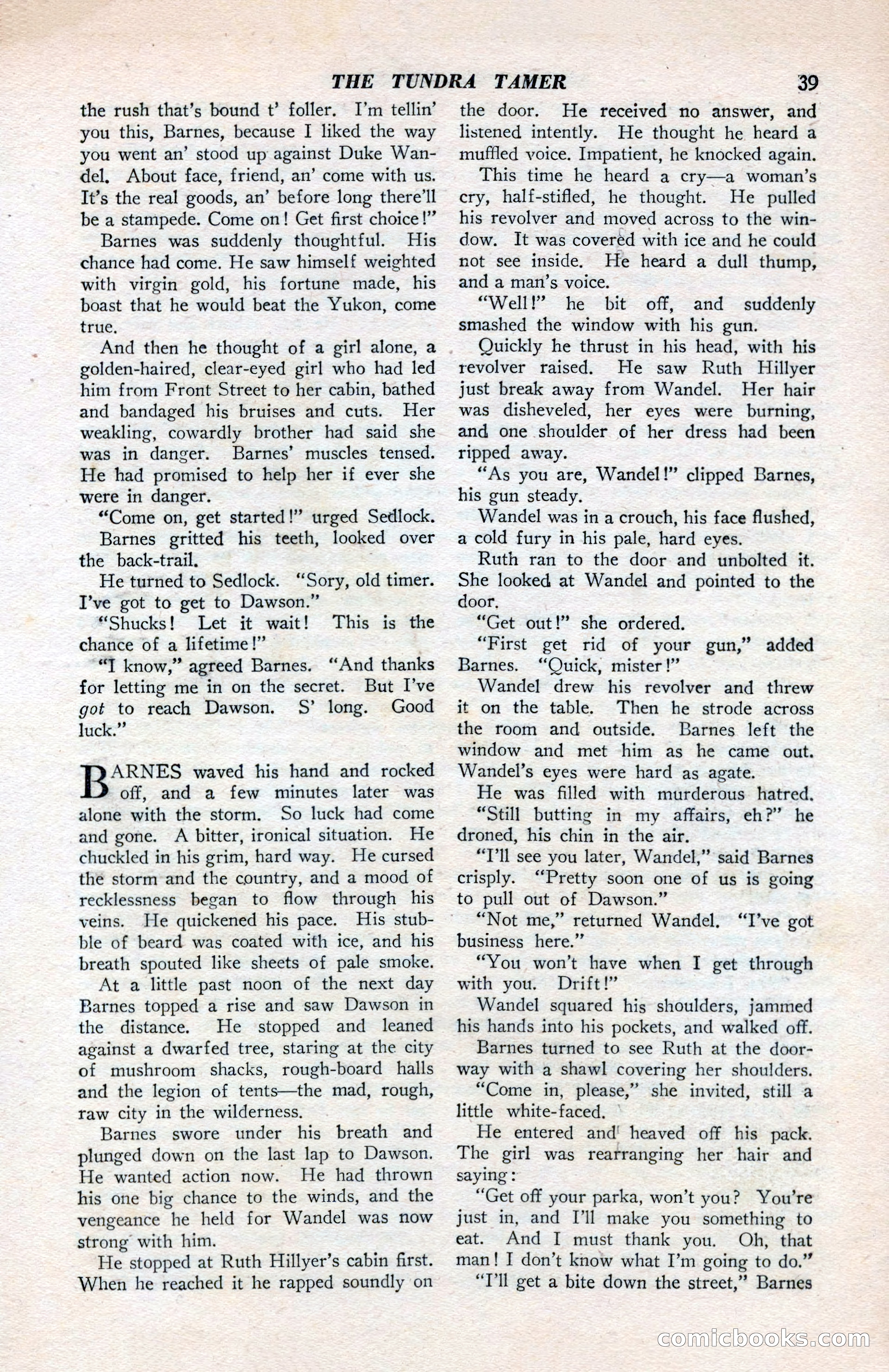 North-West Romances, April 1943 — page 41 of 132