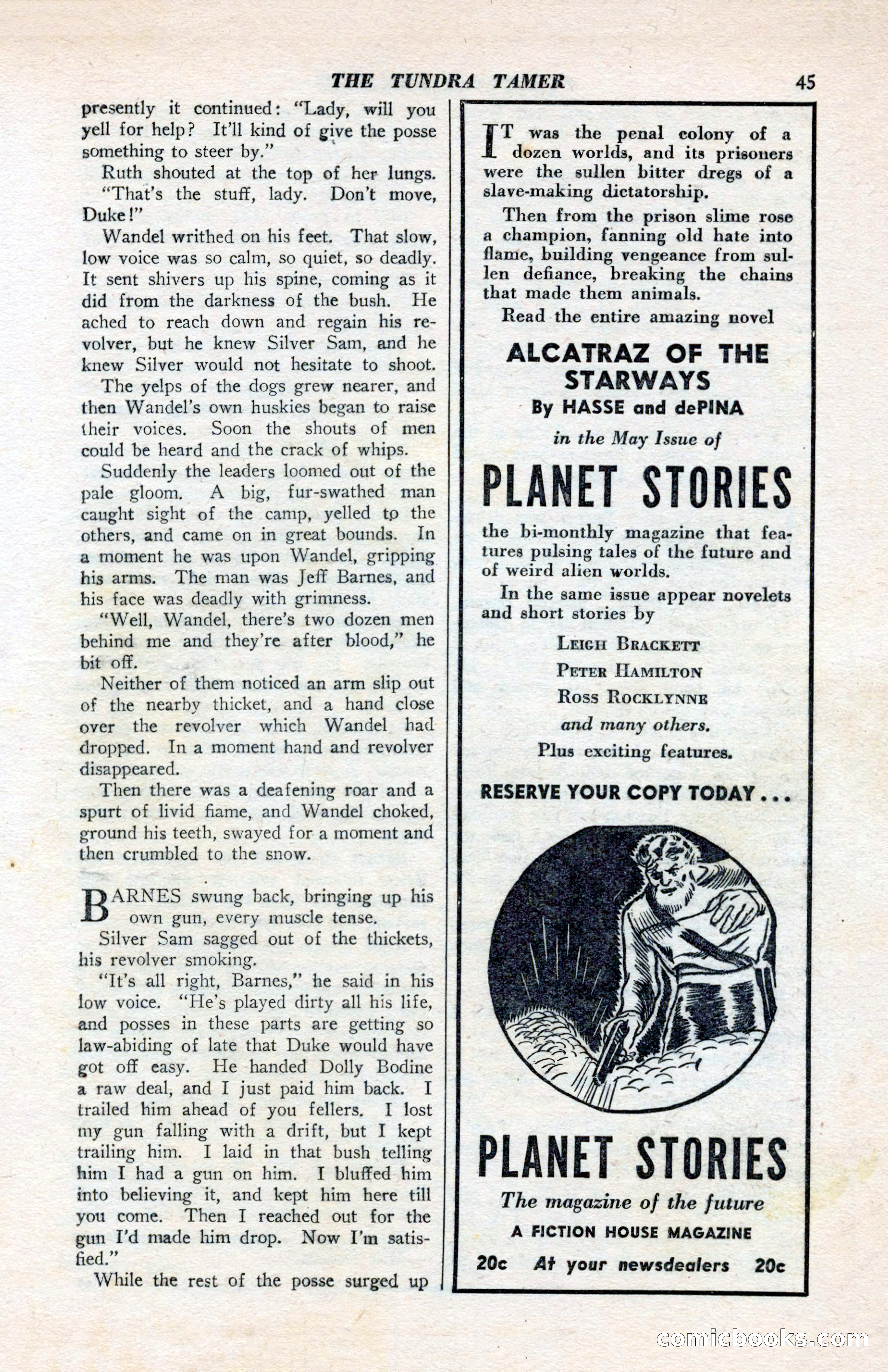 North-West Romances, April 1943 — page 47 of 132