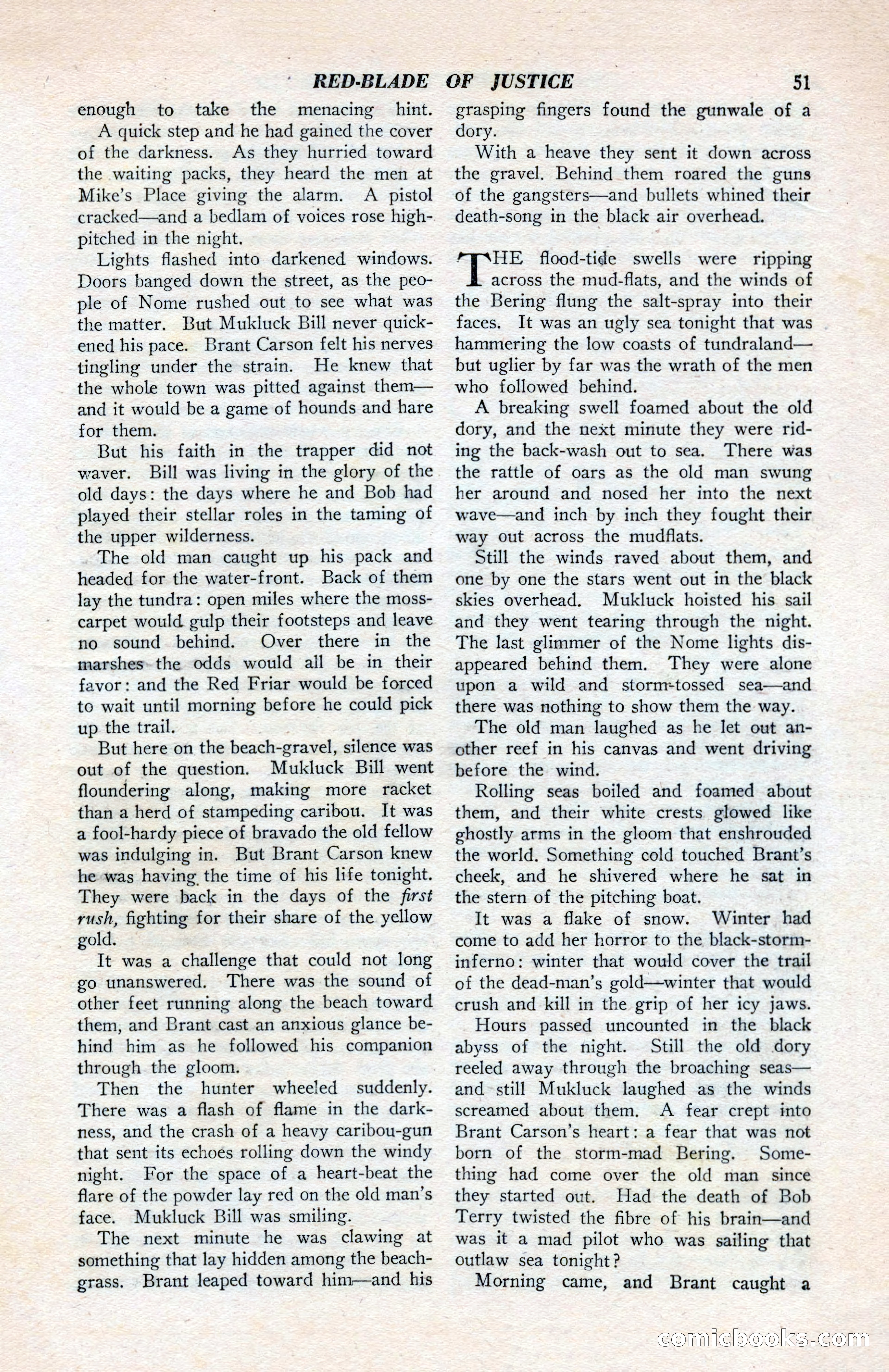 North-West Romances, April 1943 — page 53 of 132