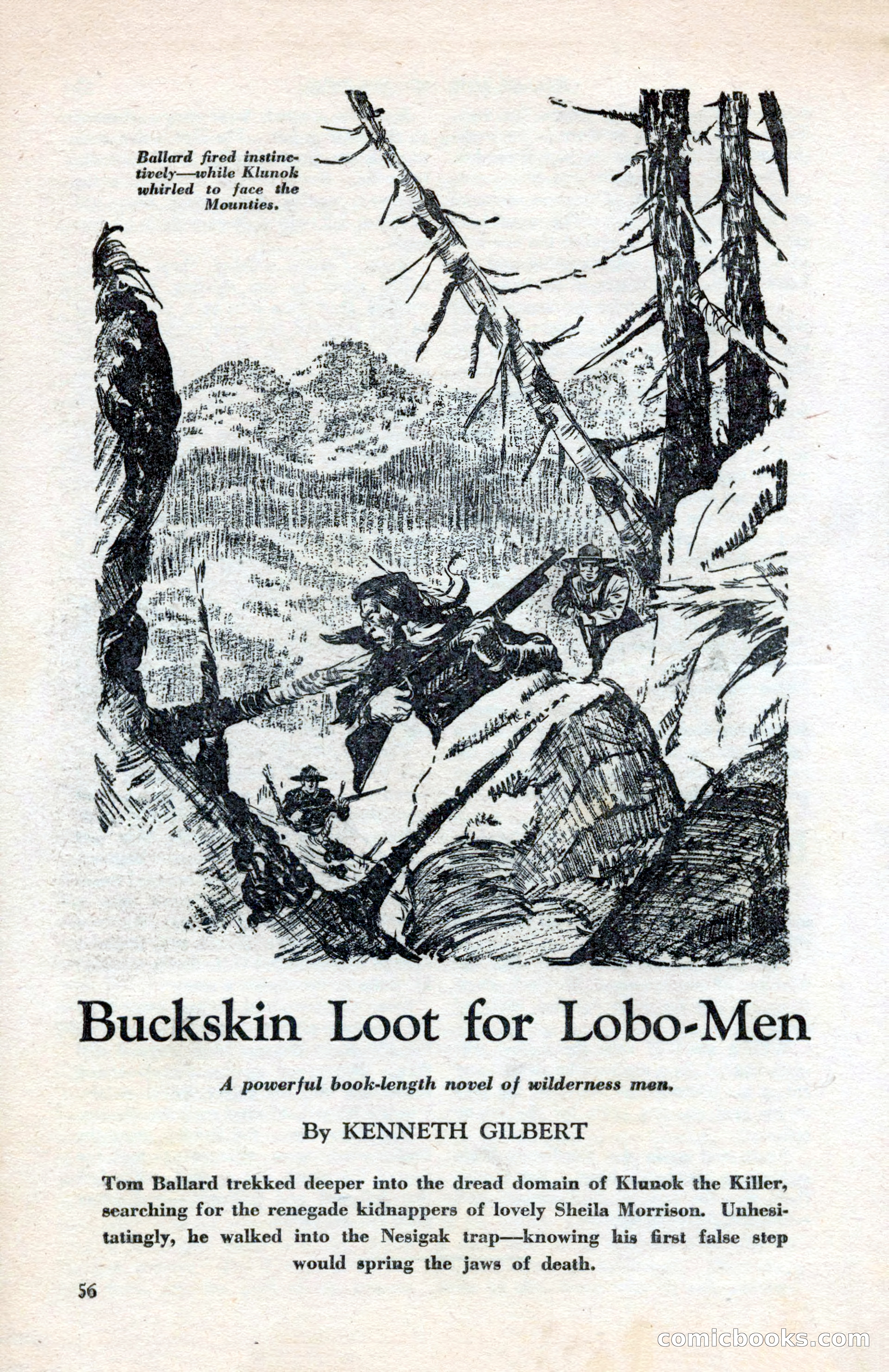North-West Romances, April 1943 — page 58 of 132