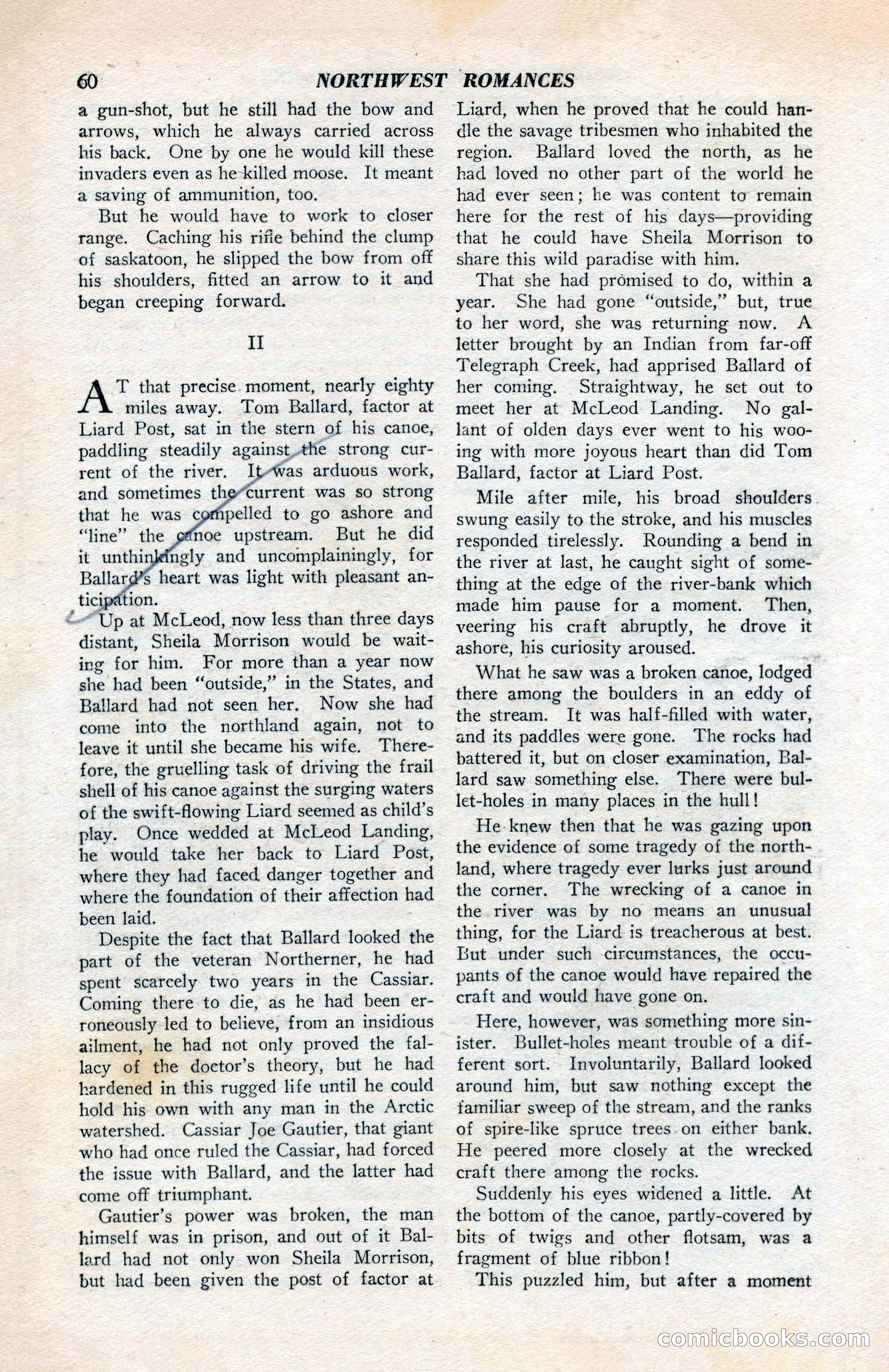 North-West Romances, April 1943 — page 62 of 132