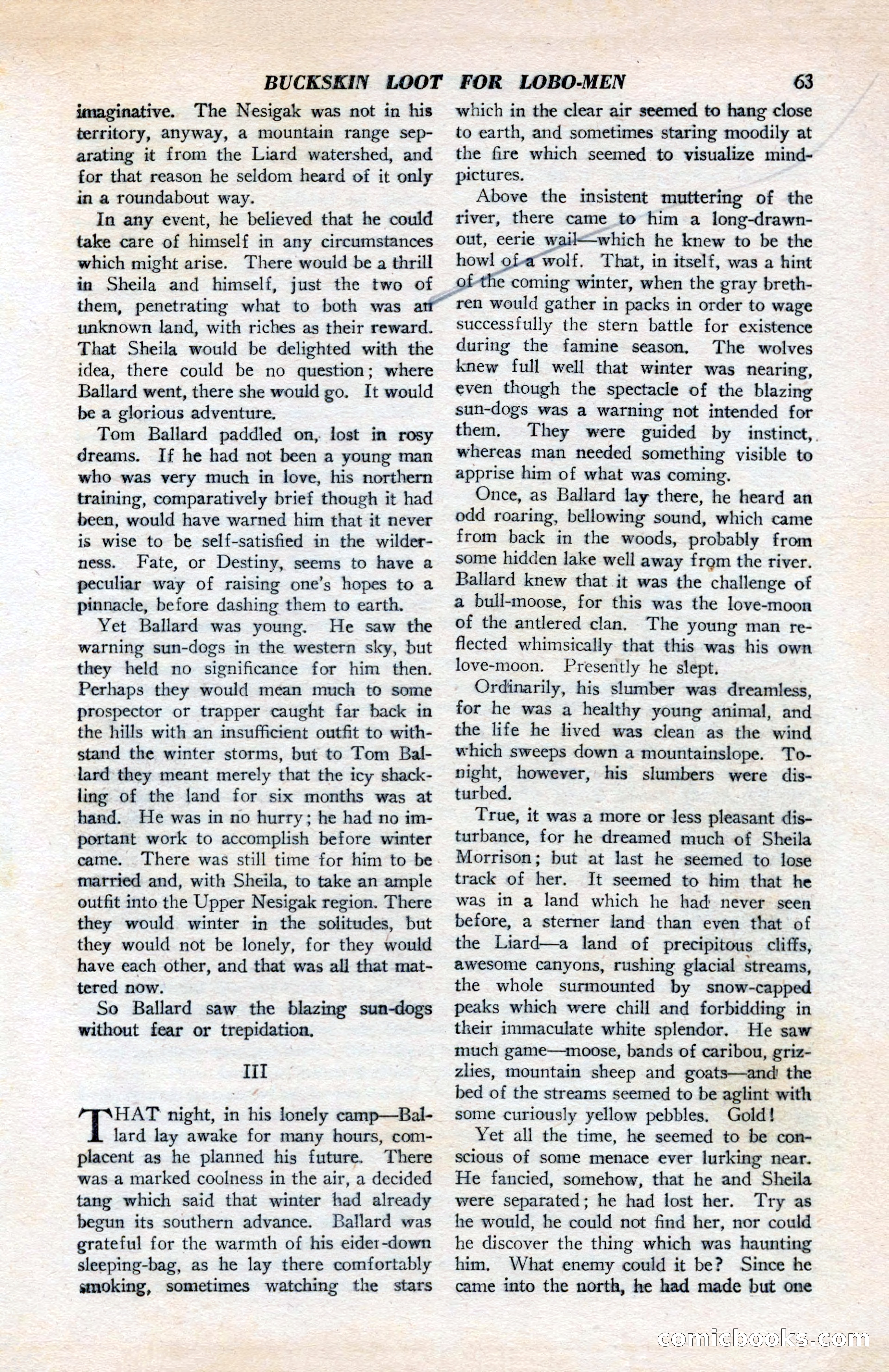 North-West Romances, April 1943 — page 65 of 132