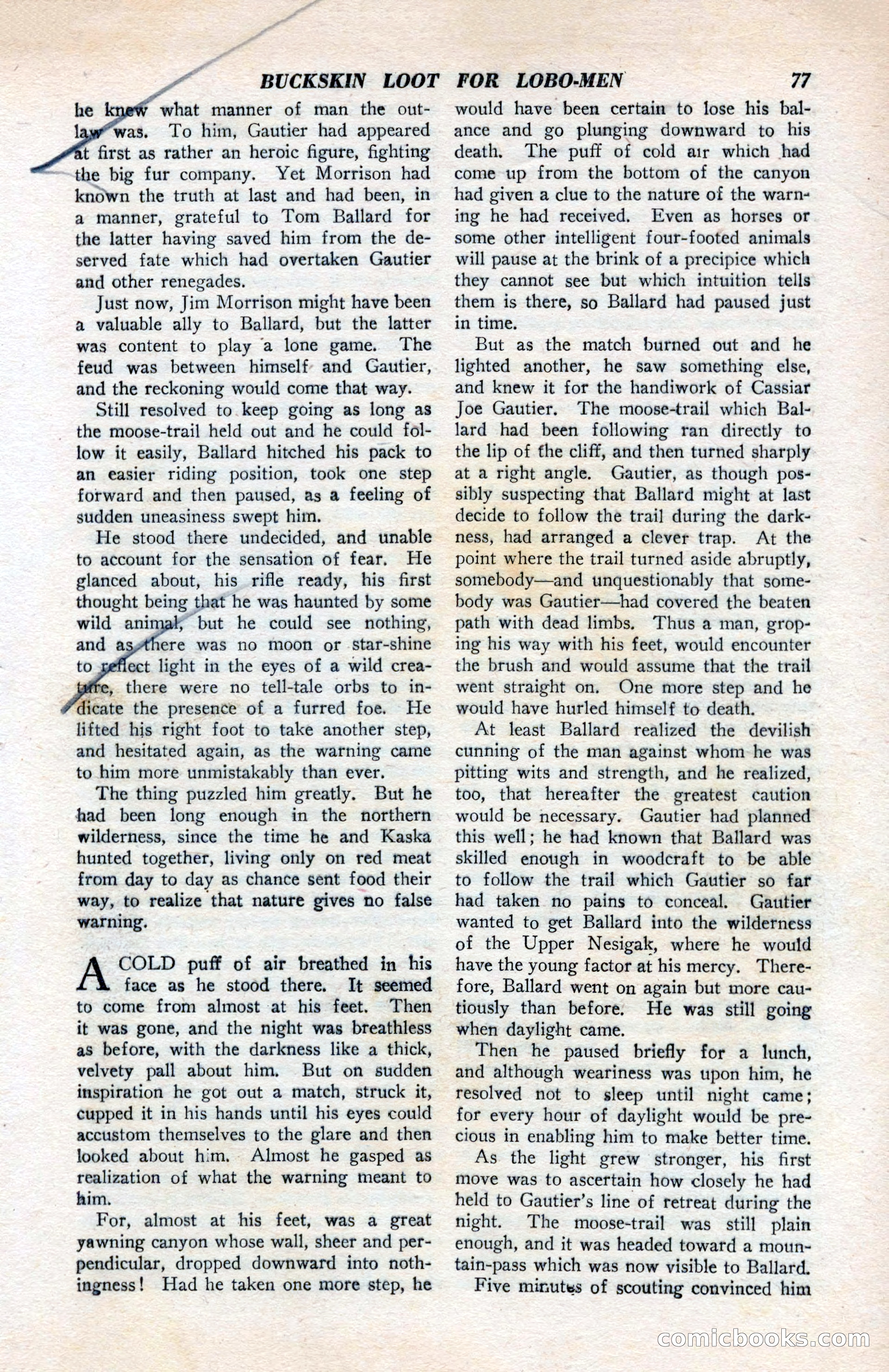 North-West Romances, April 1943 — page 79 of 132