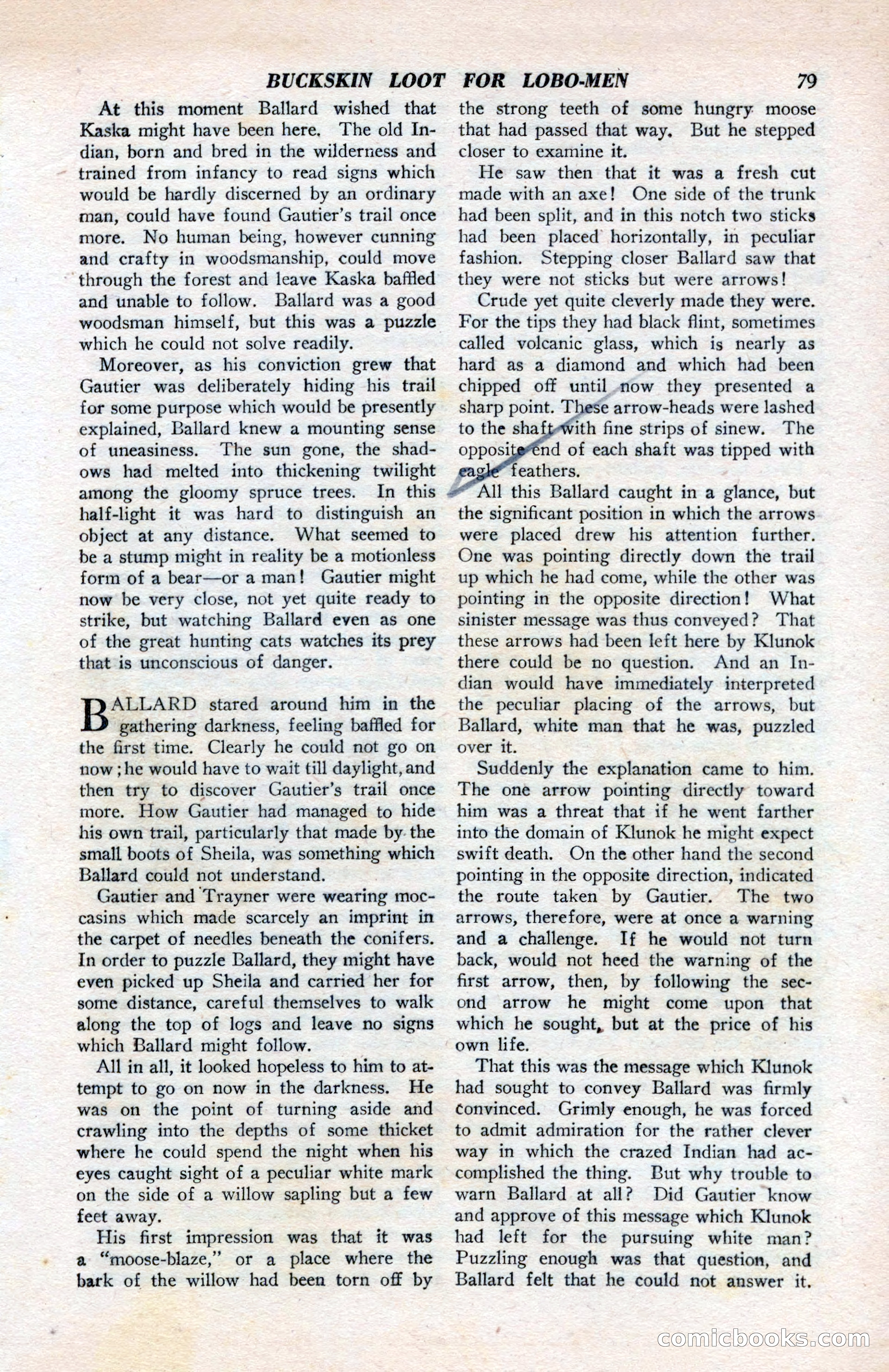 North-West Romances, April 1943 — page 81 of 132