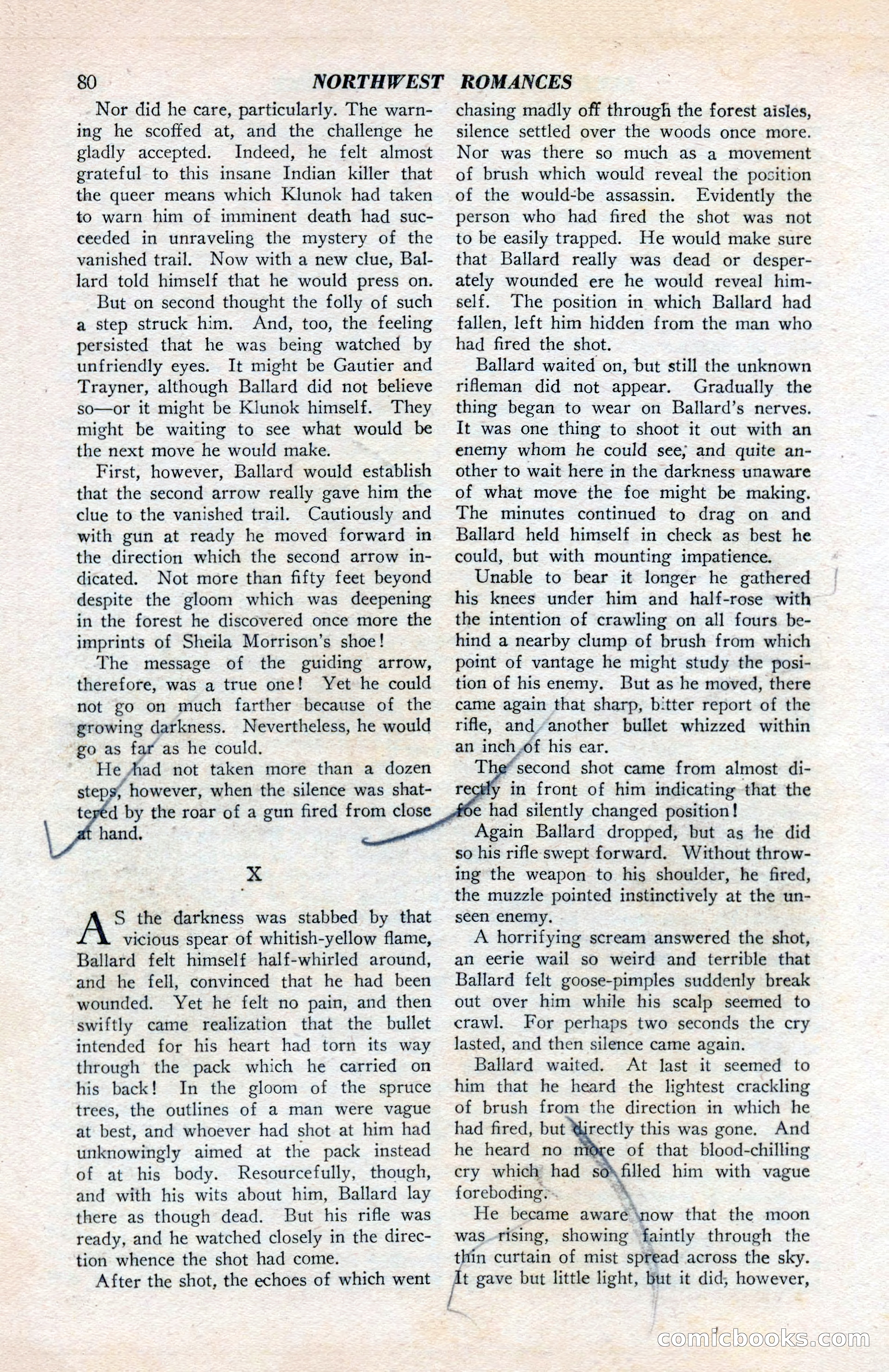 North-West Romances, April 1943 — page 82 of 132