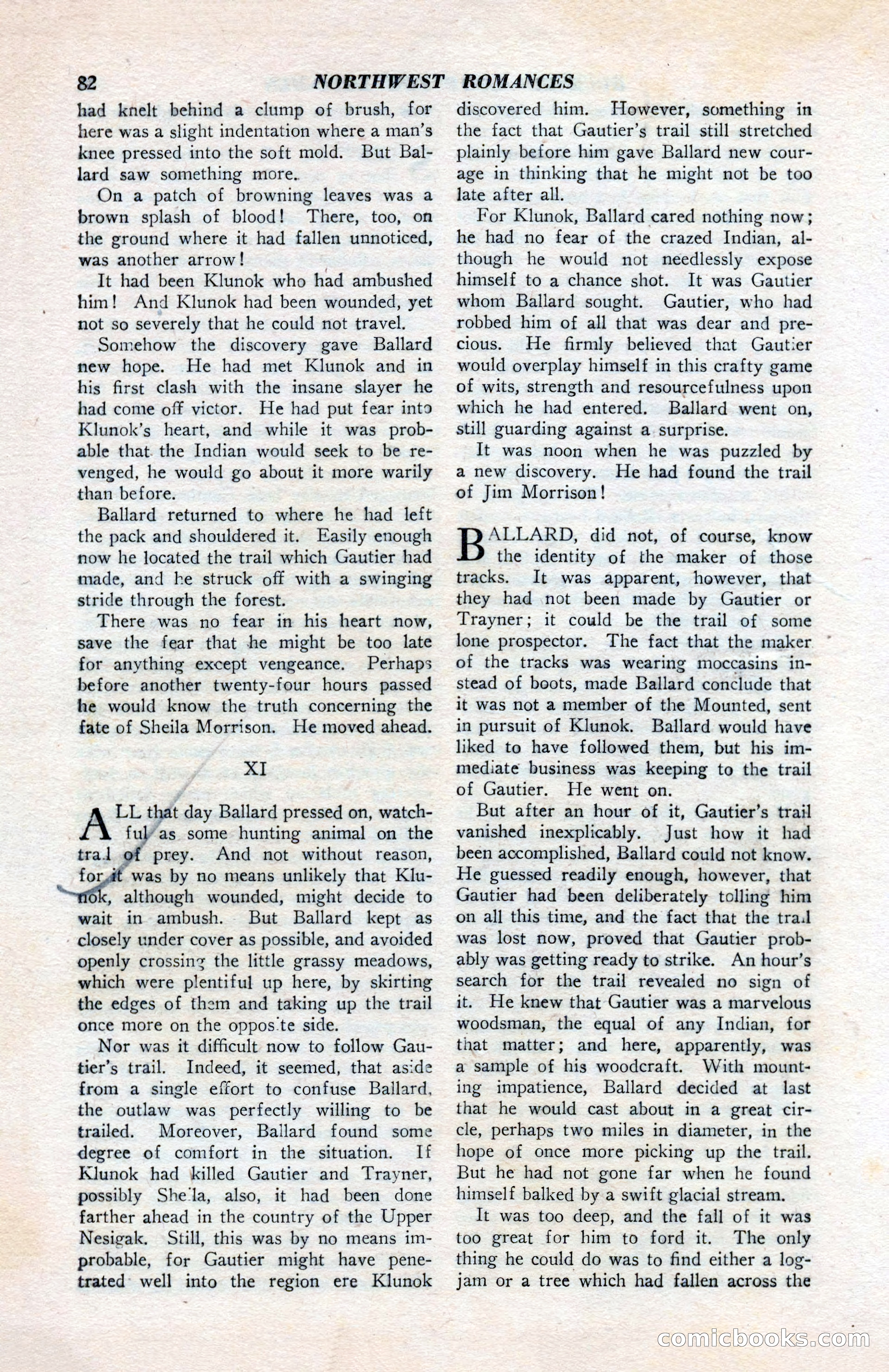 North-West Romances, April 1943 — page 84 of 132