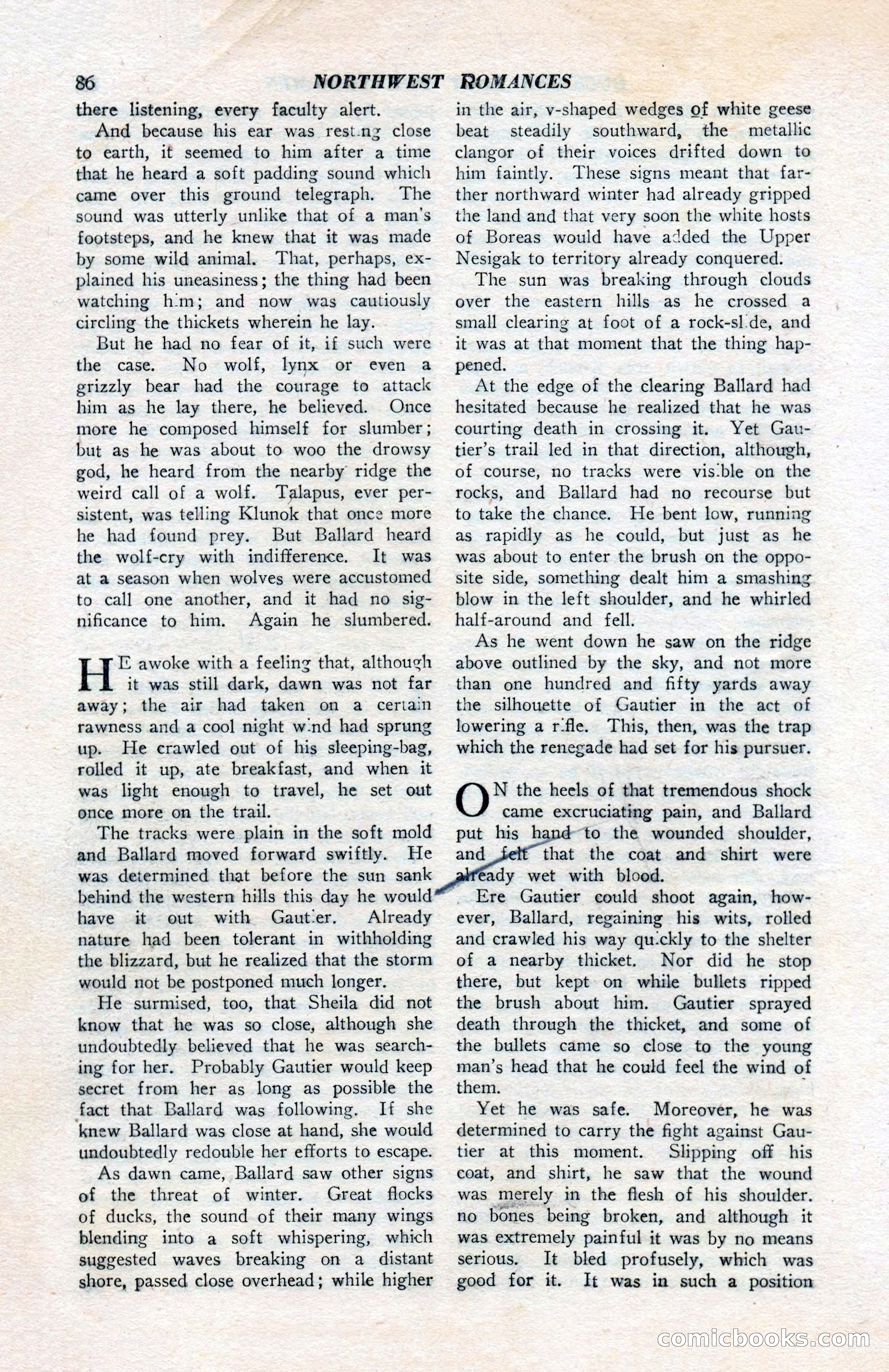North-West Romances, April 1943 — page 88 of 132
