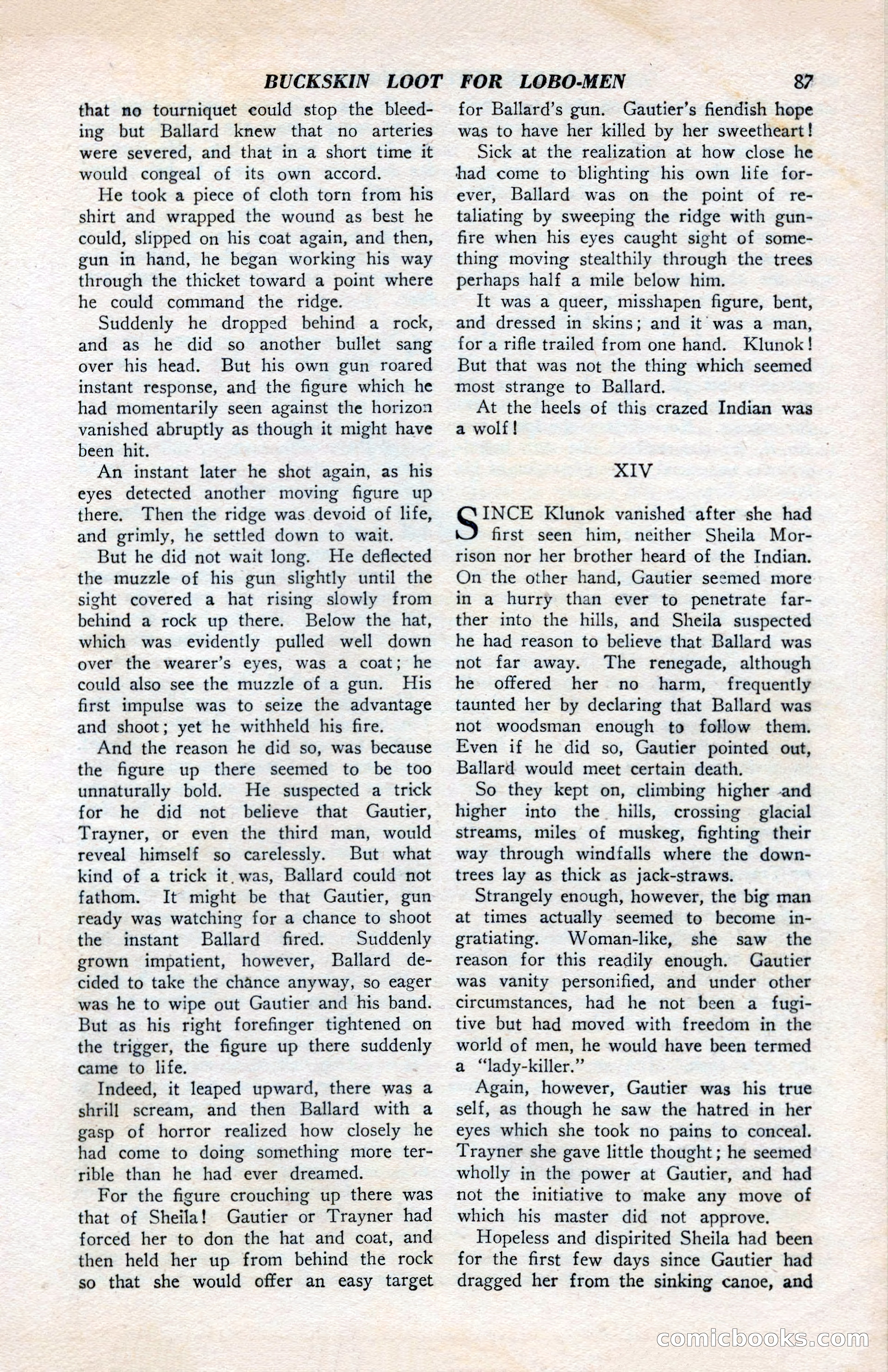 North-West Romances, April 1943 — page 89 of 132