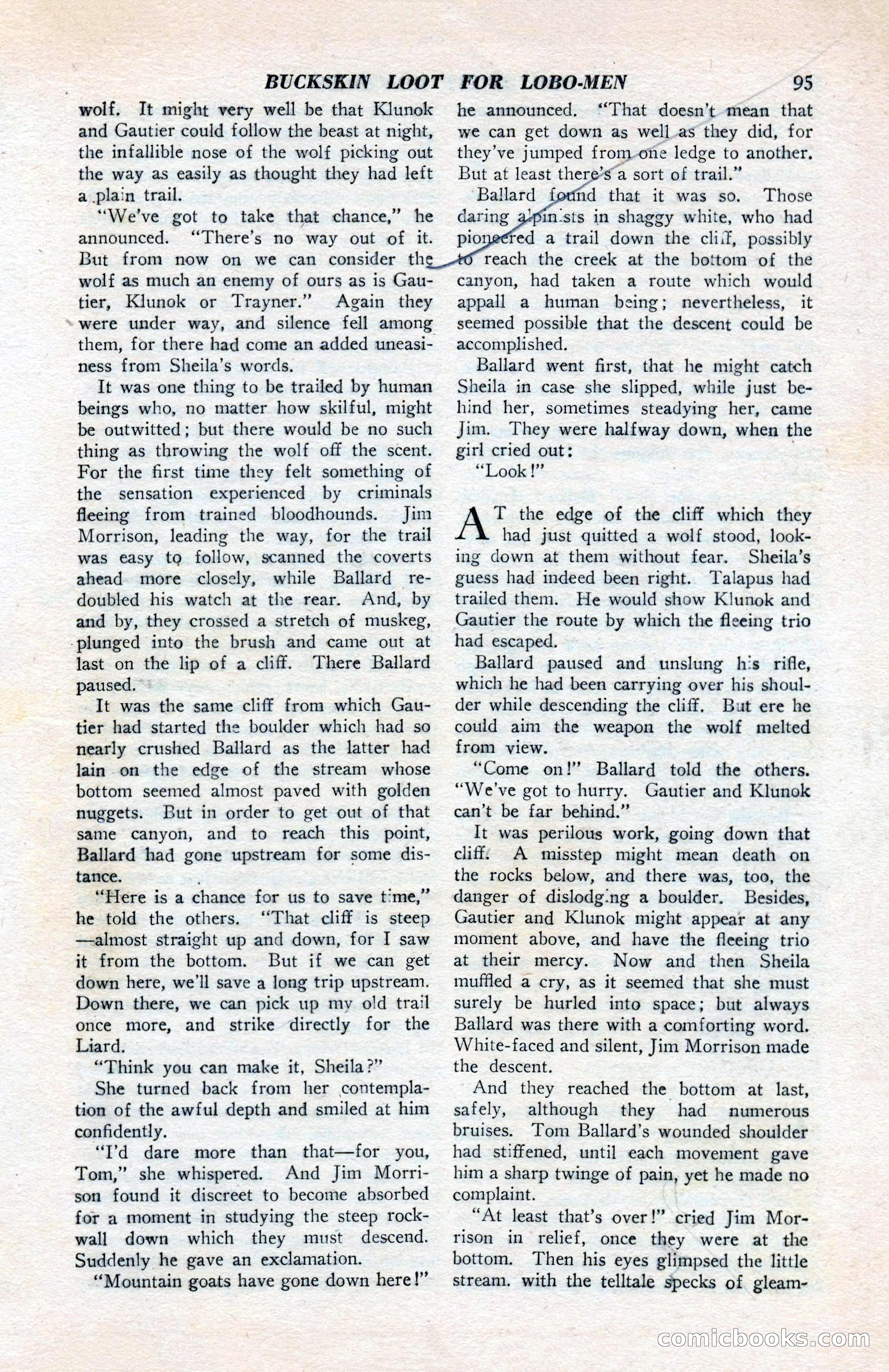 North-West Romances, April 1943 — page 97 of 132