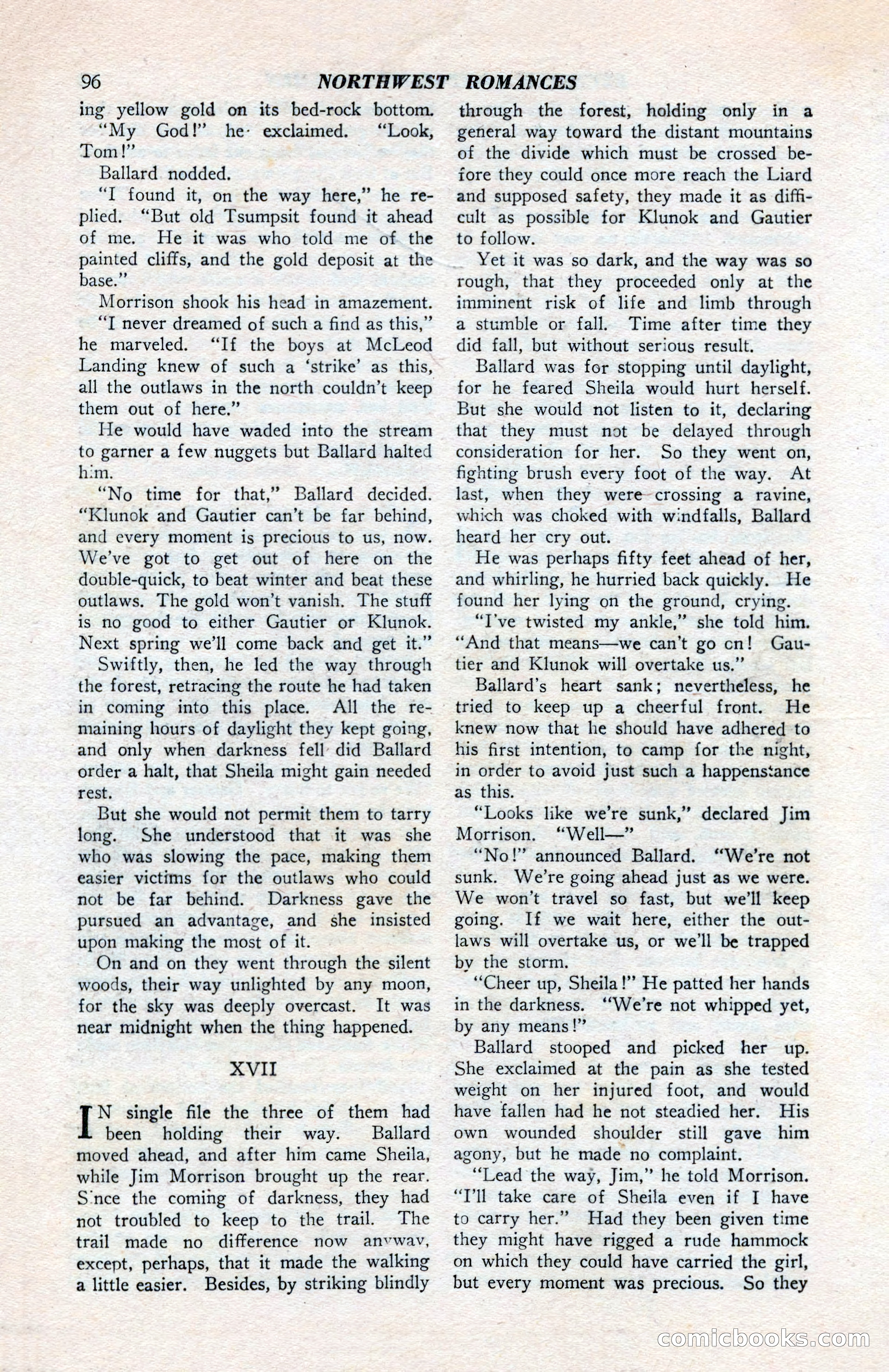 North-West Romances, April 1943 — page 98 of 132