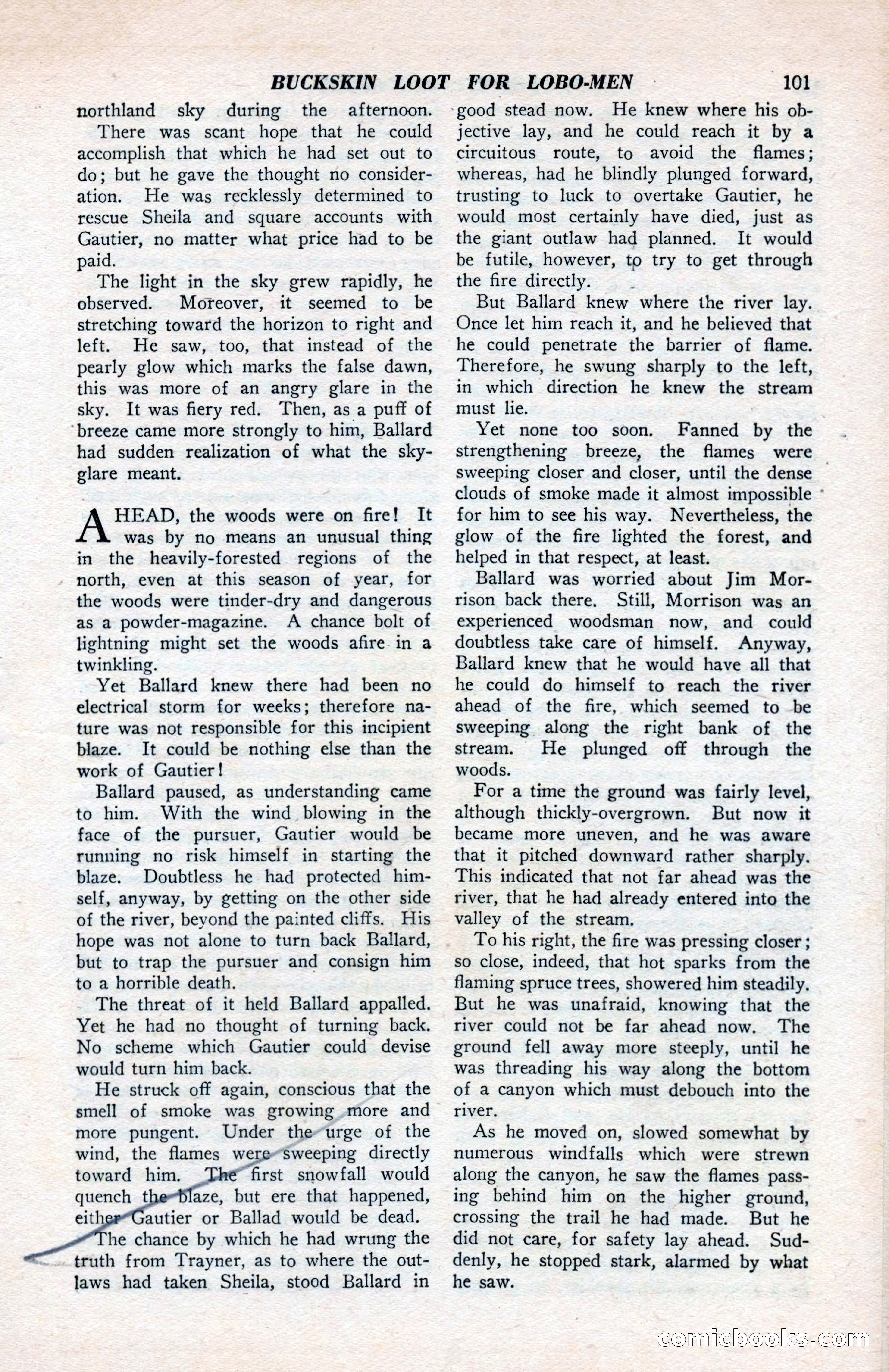 North-West Romances, April 1943 — page 103 of 132