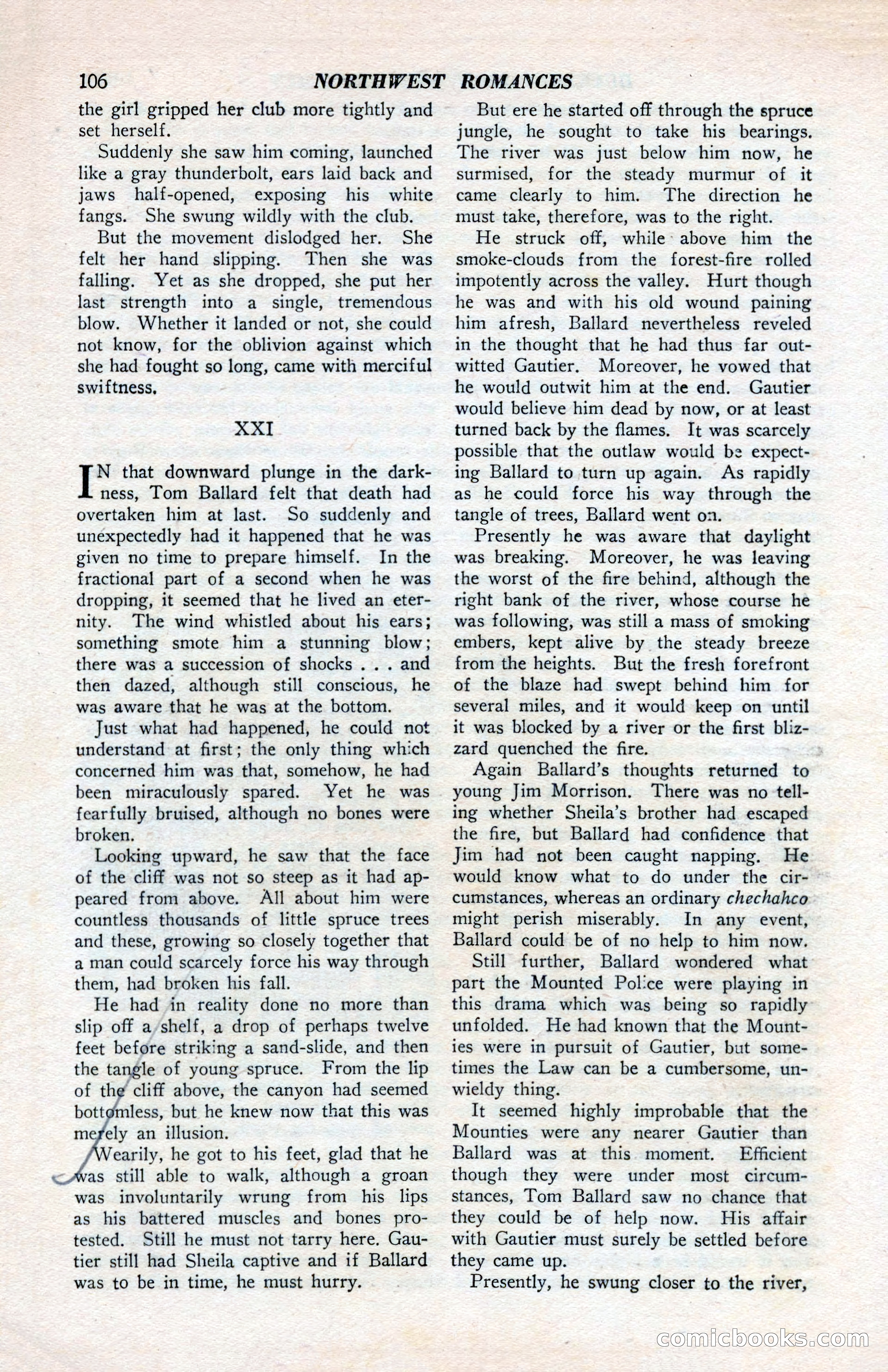 North-West Romances, April 1943 — page 108 of 132