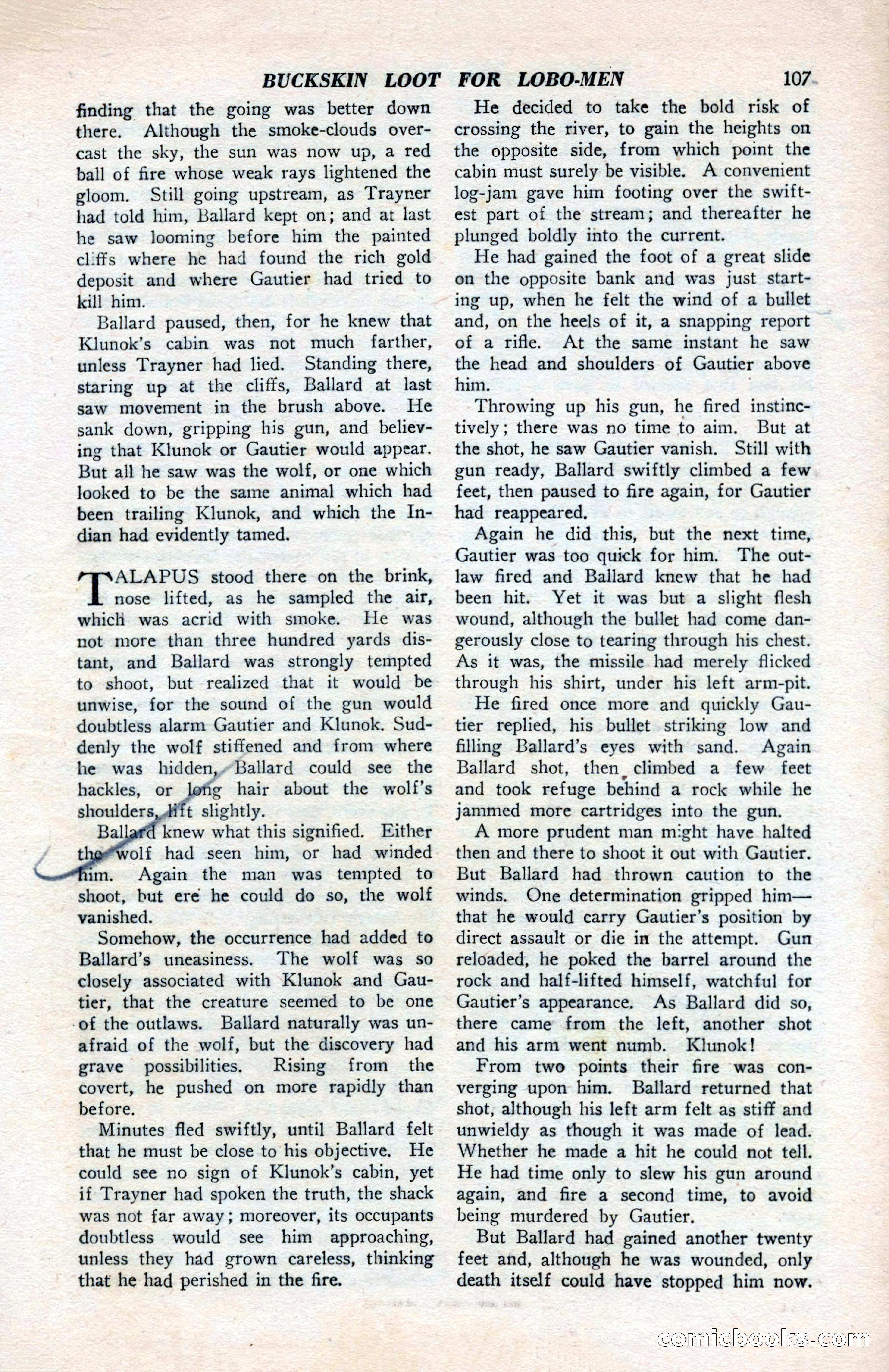 North-West Romances, April 1943 — page 109 of 132