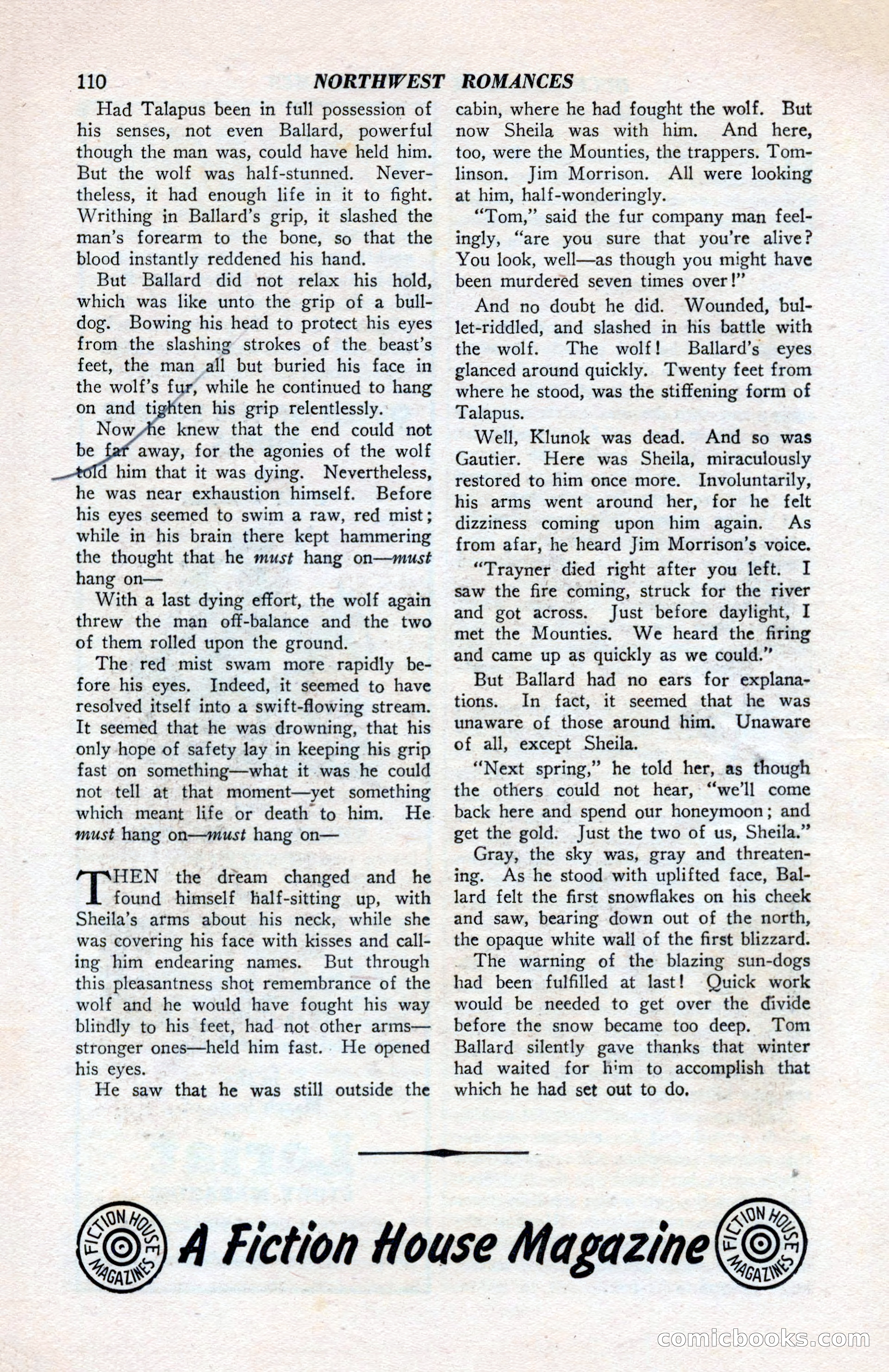 North-West Romances, April 1943 — page 112 of 132