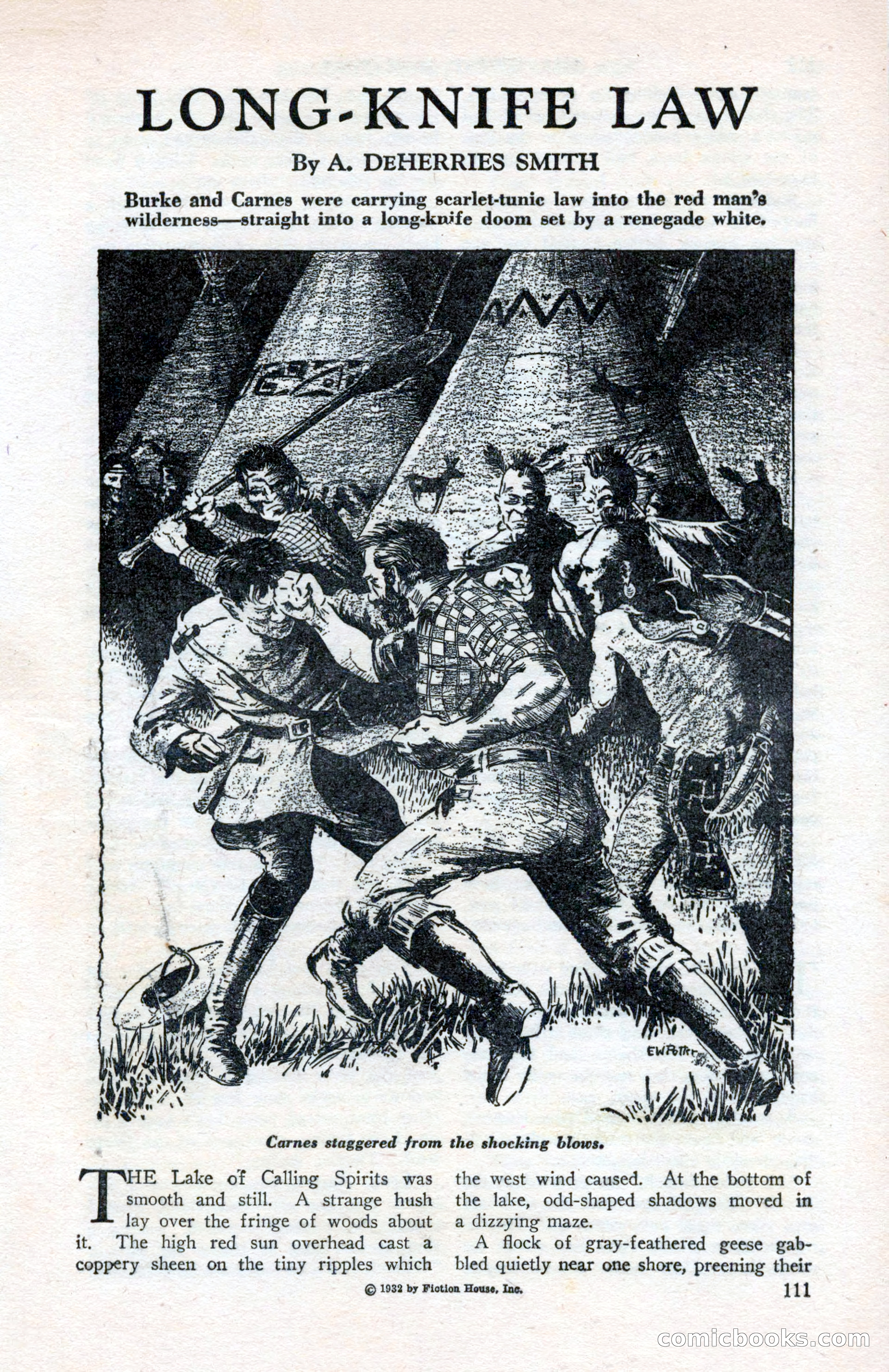 North-West Romances, April 1943 — page 113 of 132