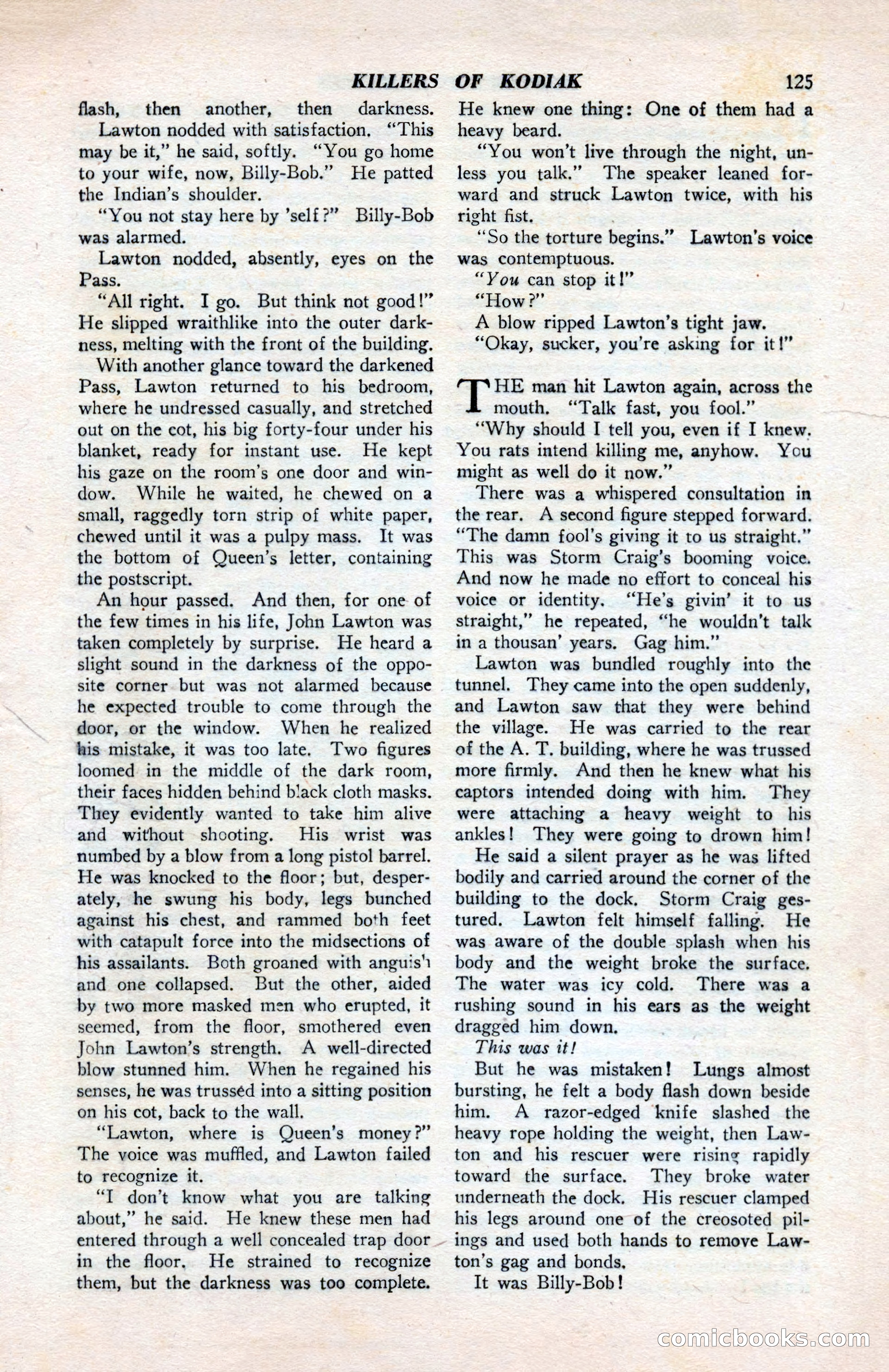 North-West Romances, April 1943 — page 127 of 132