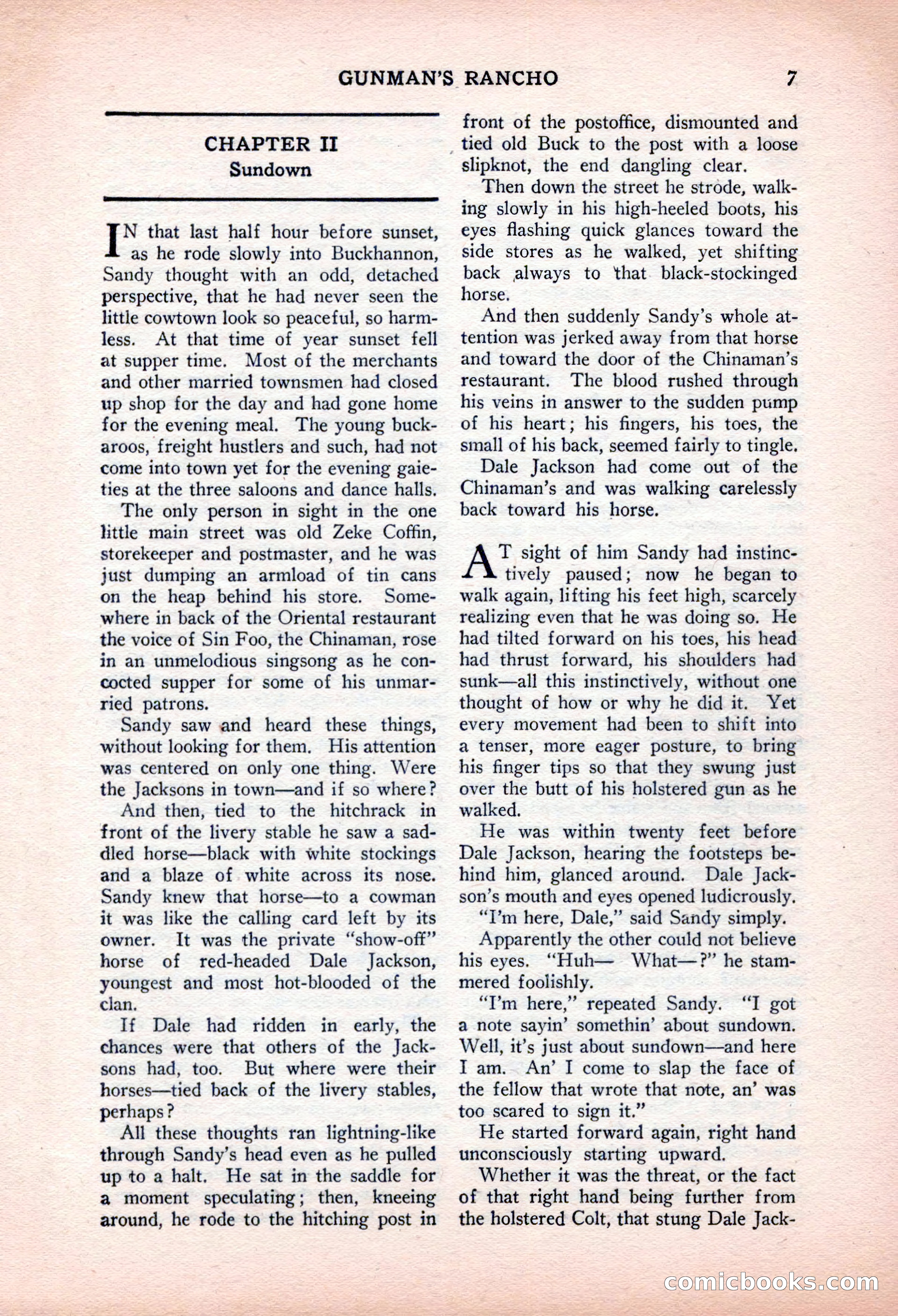 North-West Stories, February 1932 — page 9 of 132