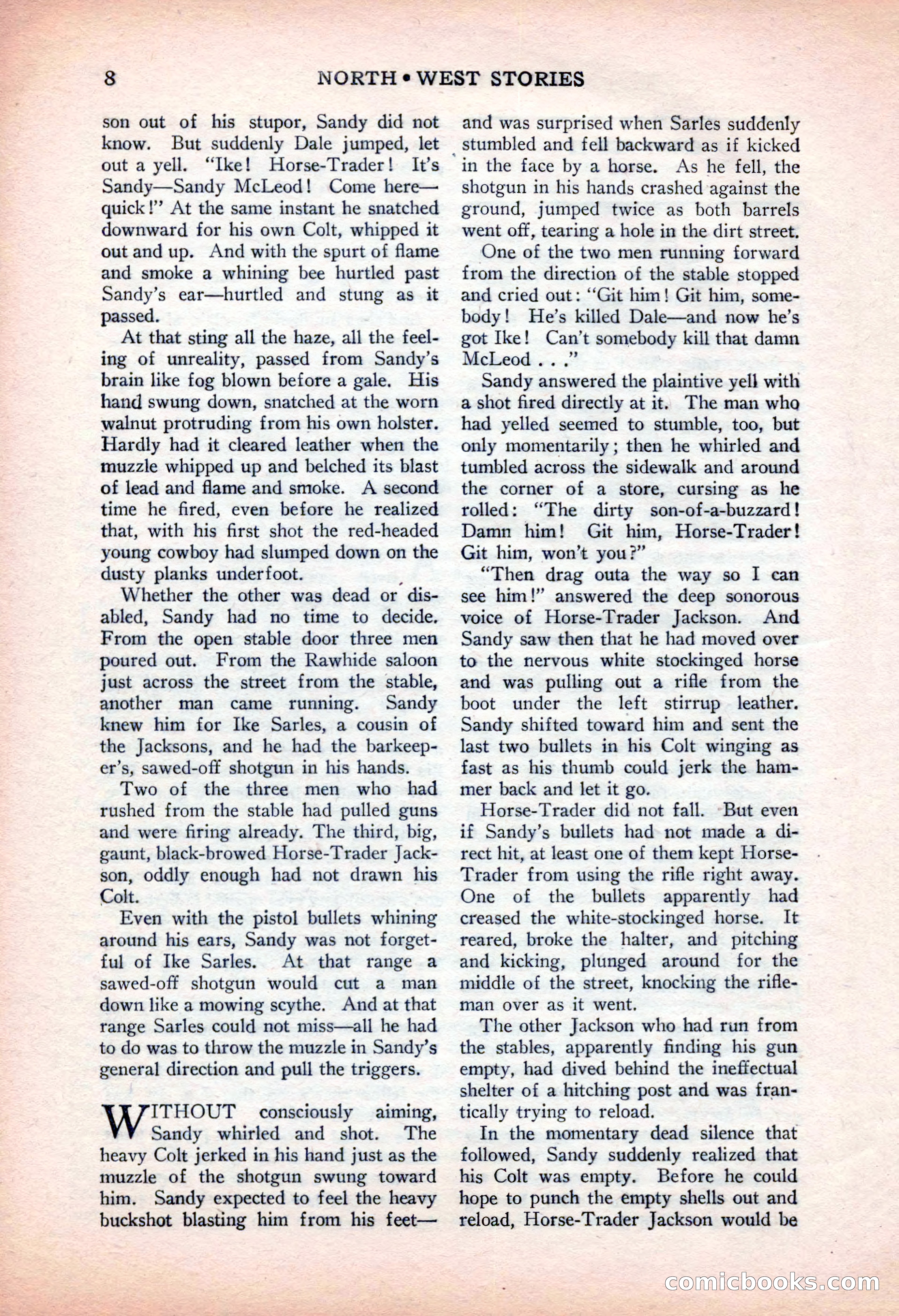 North-West Stories, February 1932 — page 10 of 132