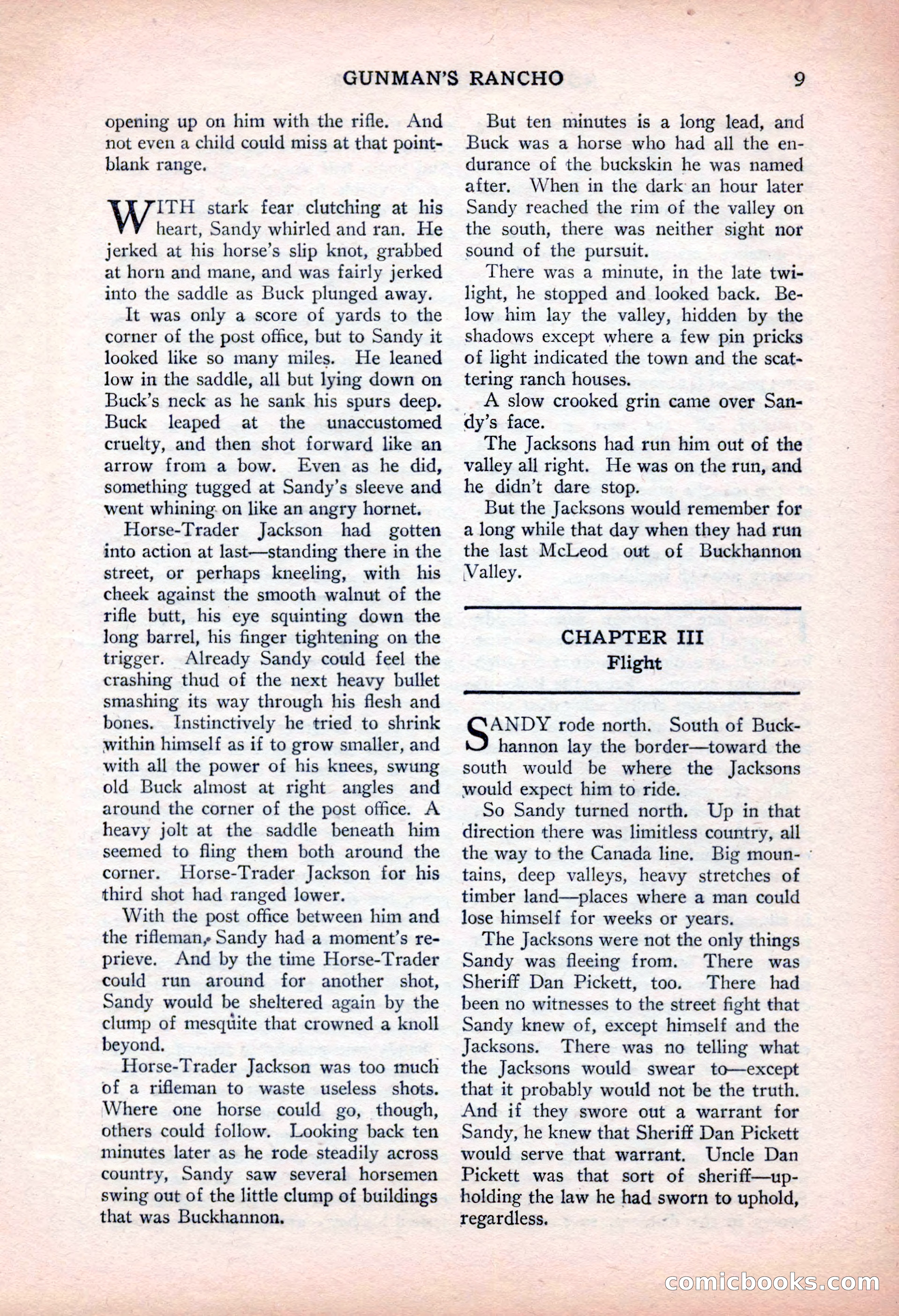 North-West Stories, February 1932 — page 11 of 132