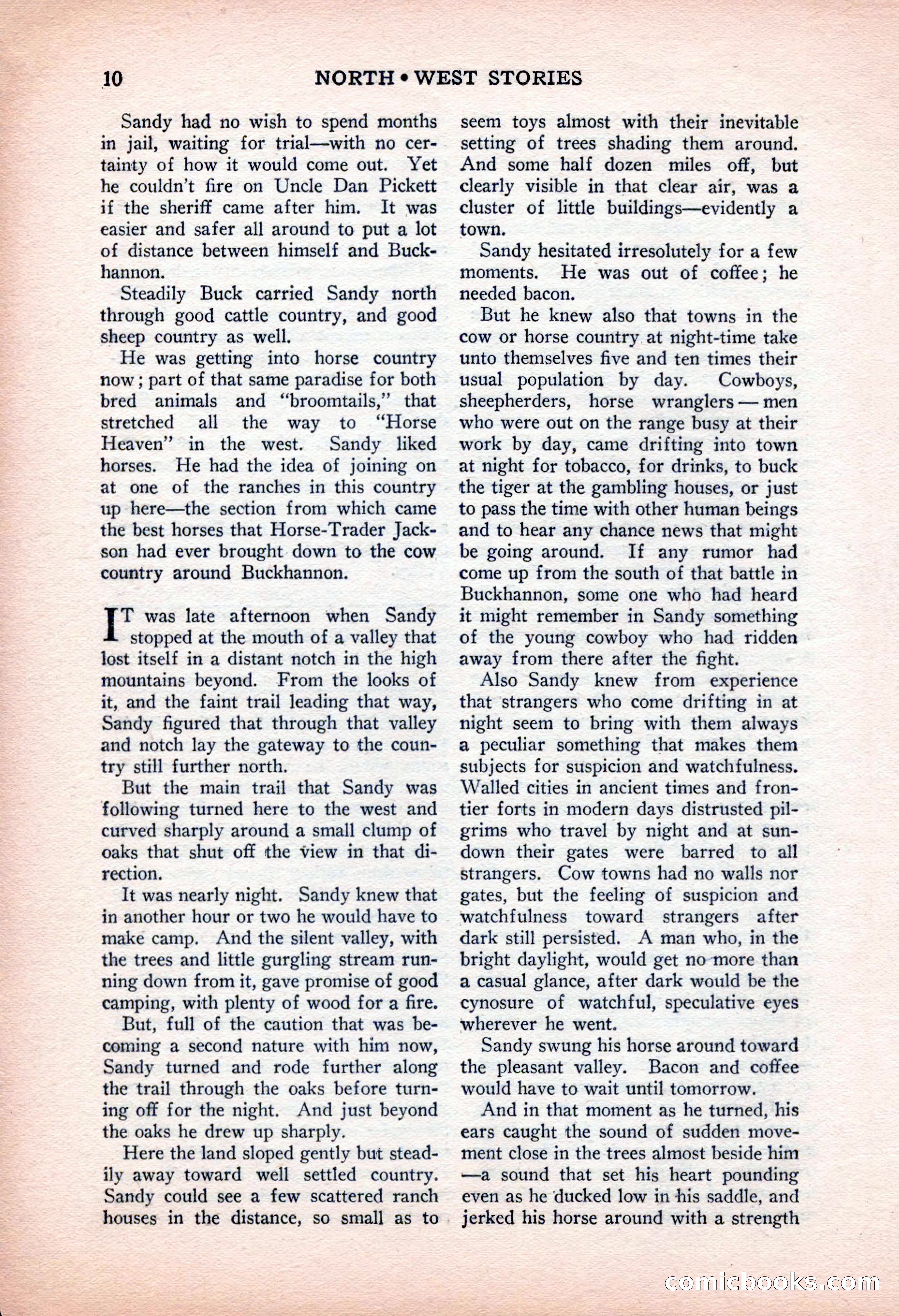 North-West Stories, February 1932 — page 12 of 132