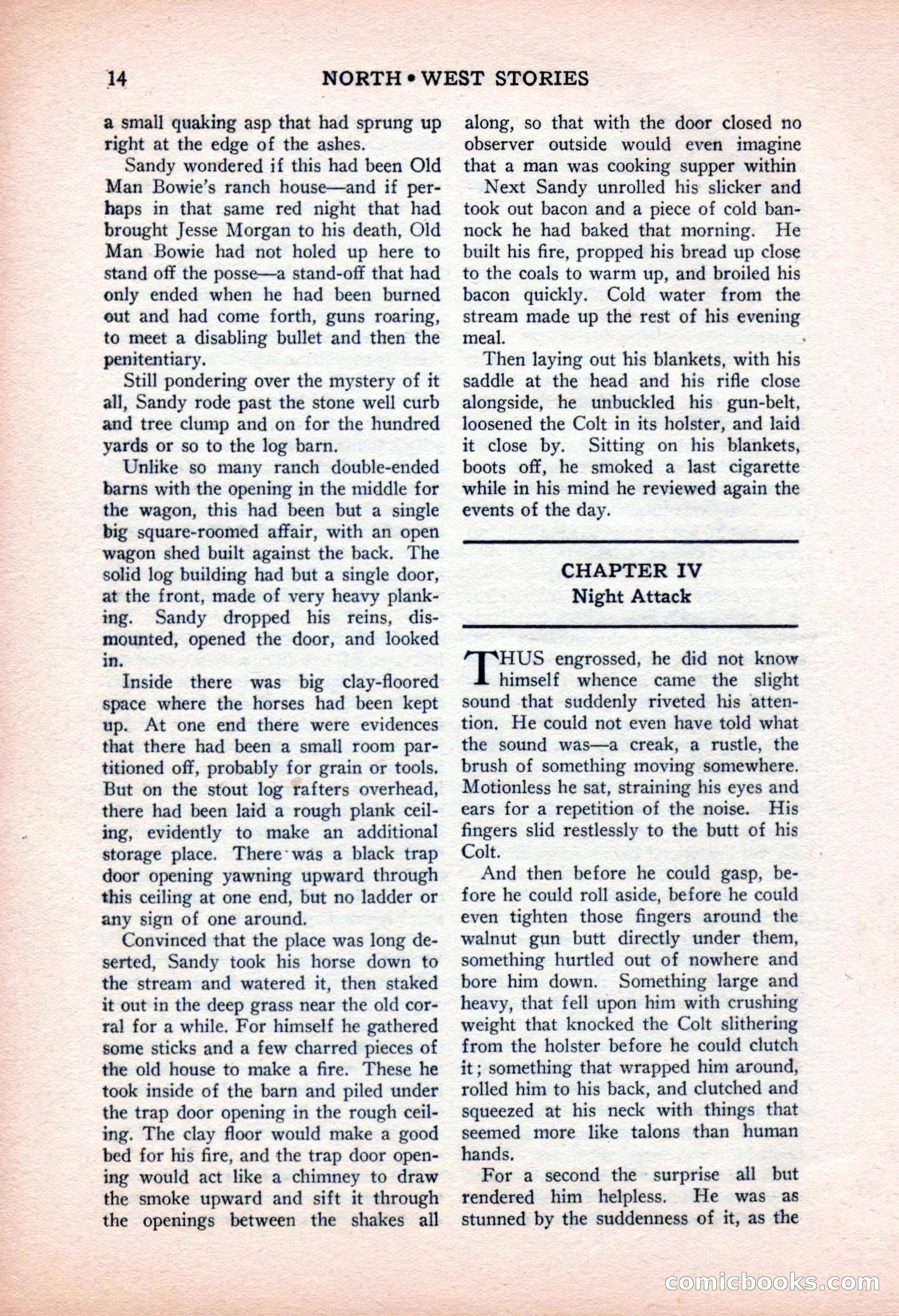 North-West Stories, February 1932 — page 16 of 132