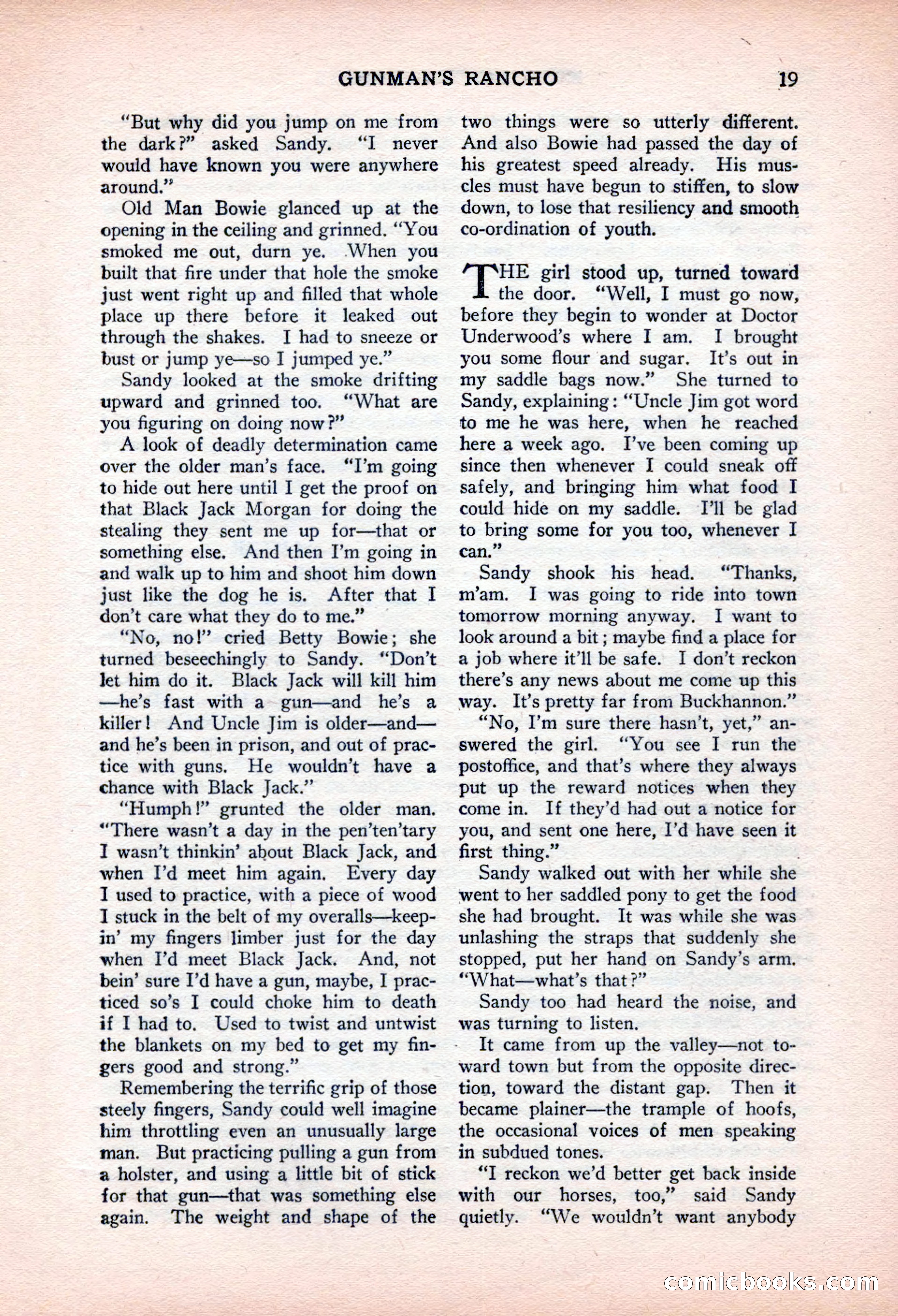North-West Stories, February 1932 — page 21 of 132