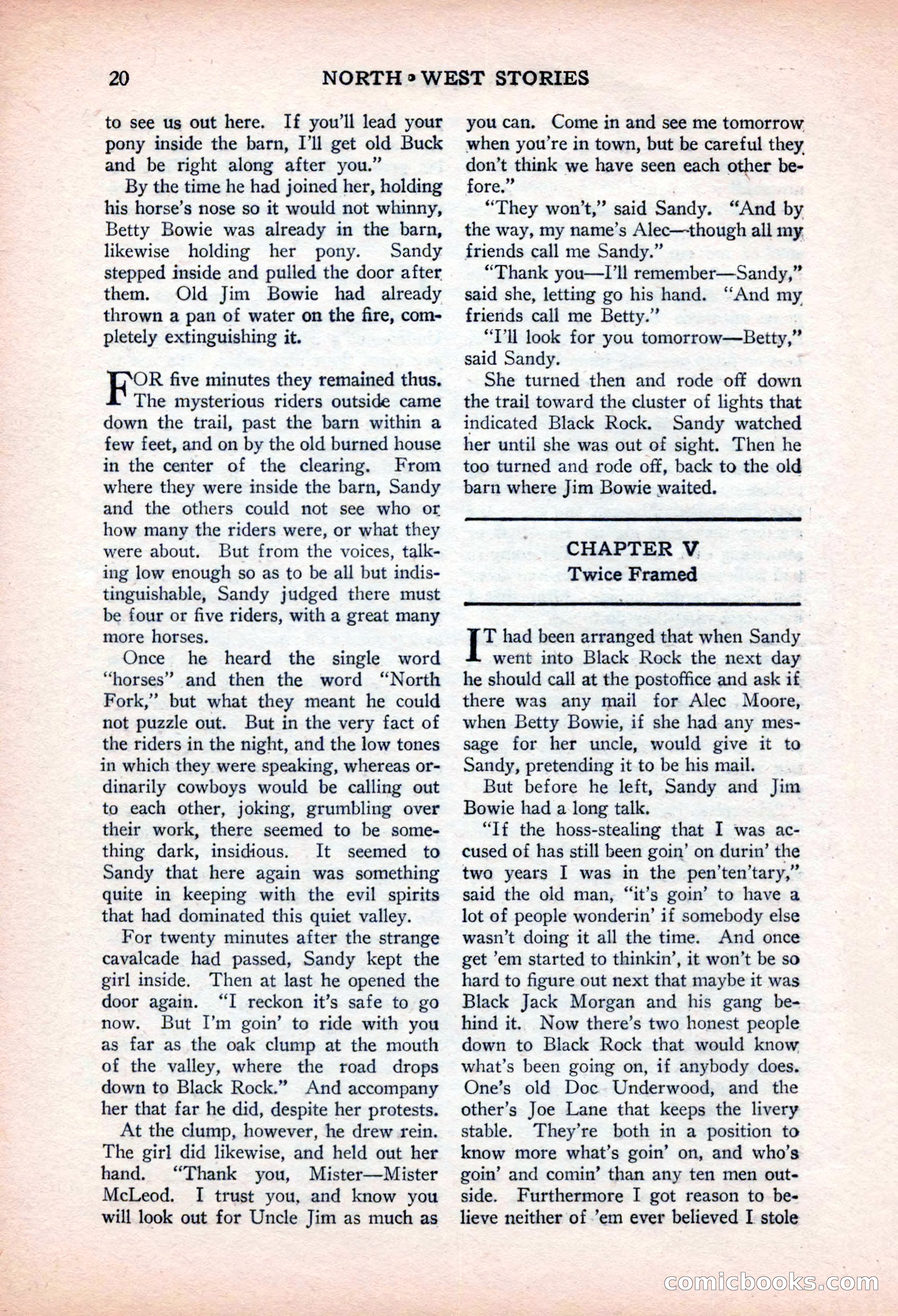 North-West Stories, February 1932 — page 22 of 132