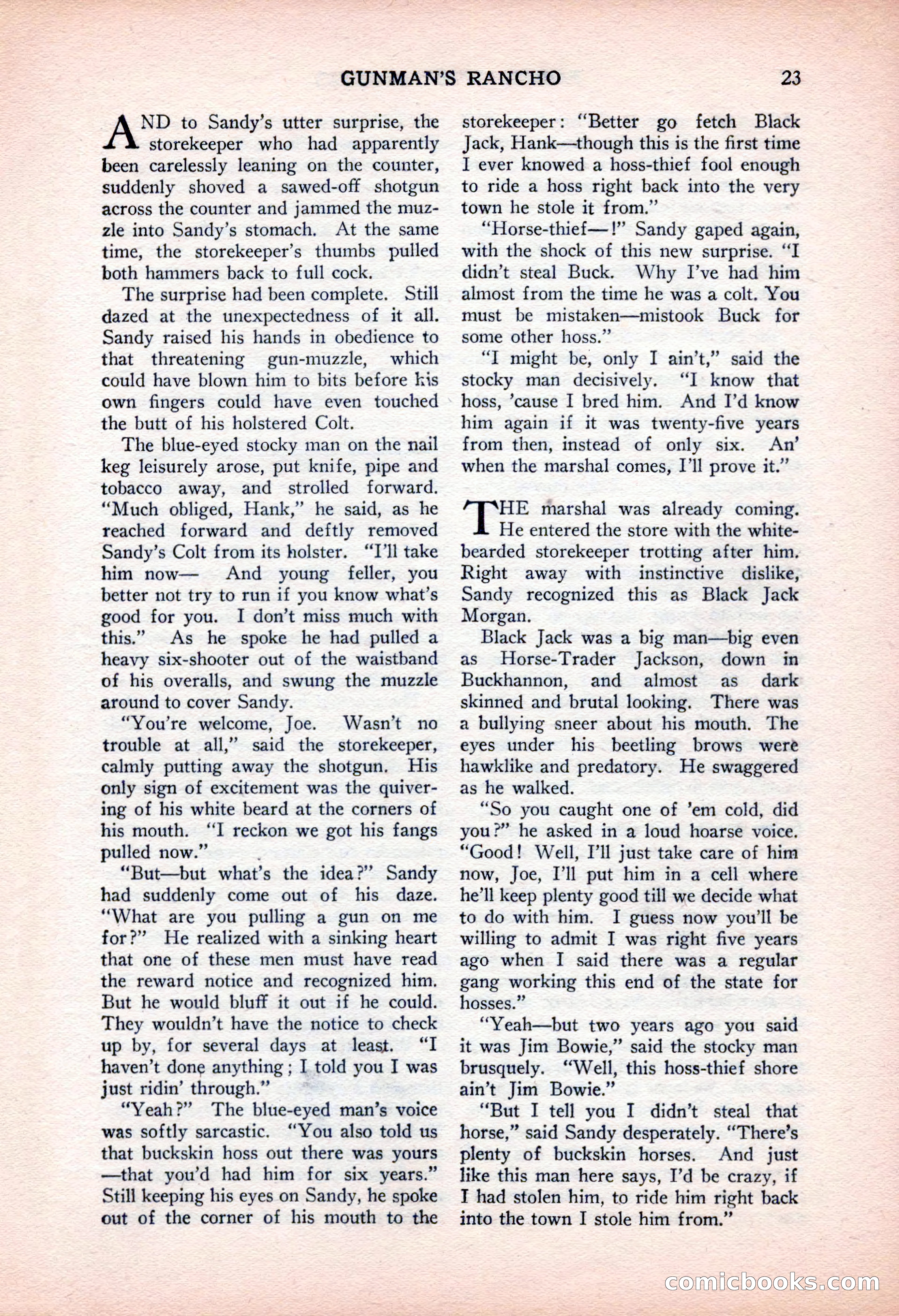North-West Stories, February 1932 — page 25 of 132