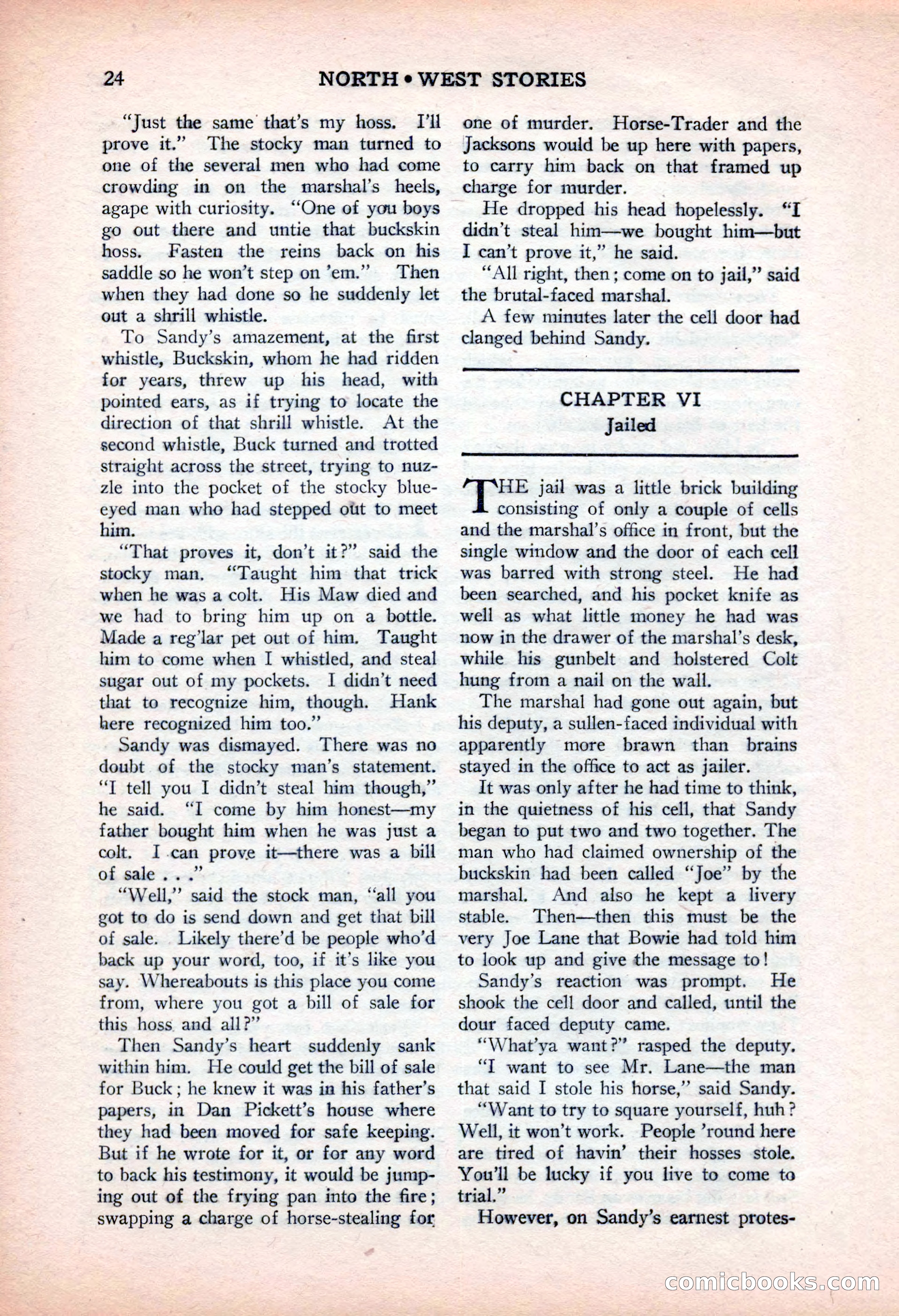 North-West Stories, February 1932 — page 26 of 132