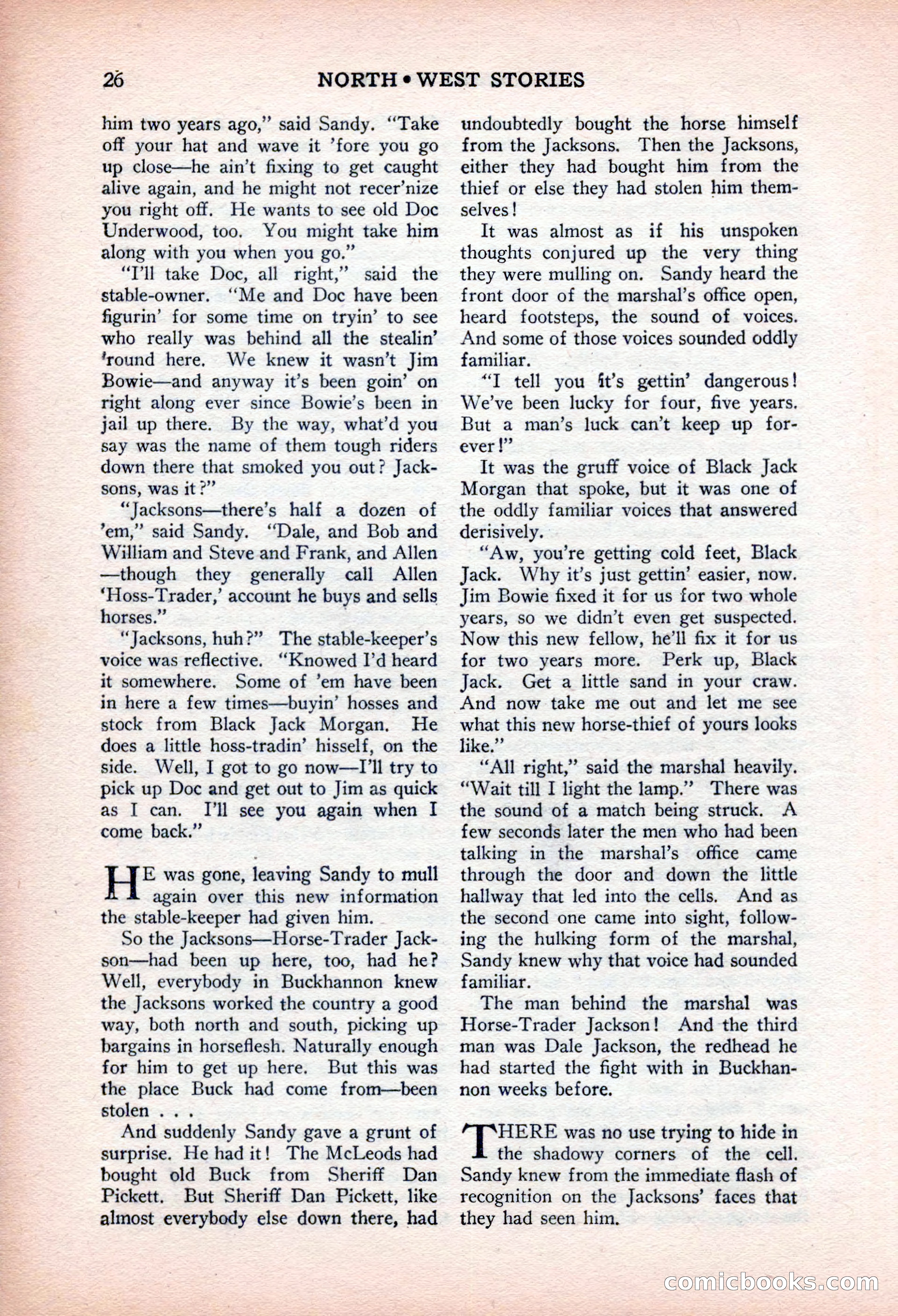 North-West Stories, February 1932 — page 28 of 132