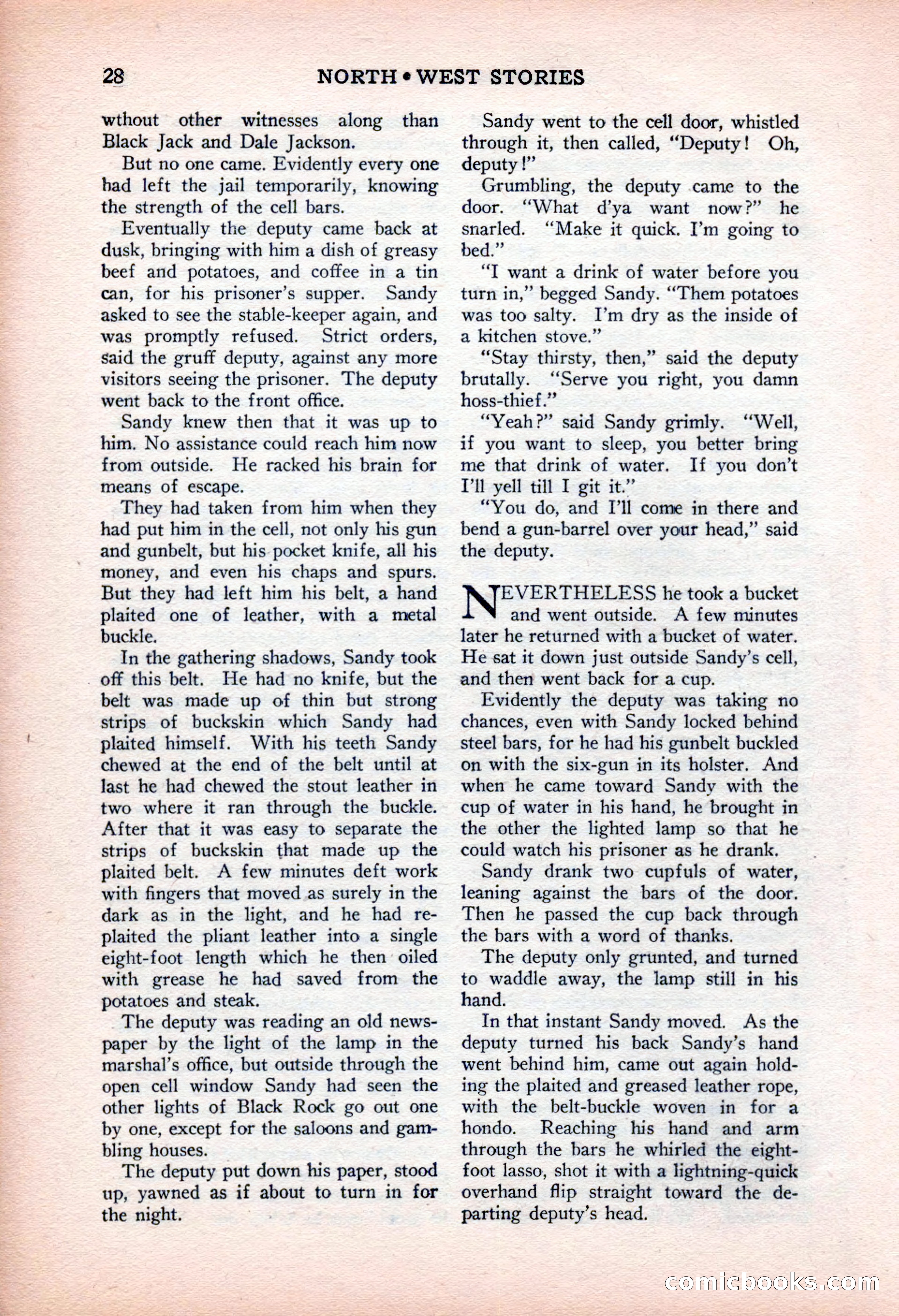 North-West Stories, February 1932 — page 30 of 132