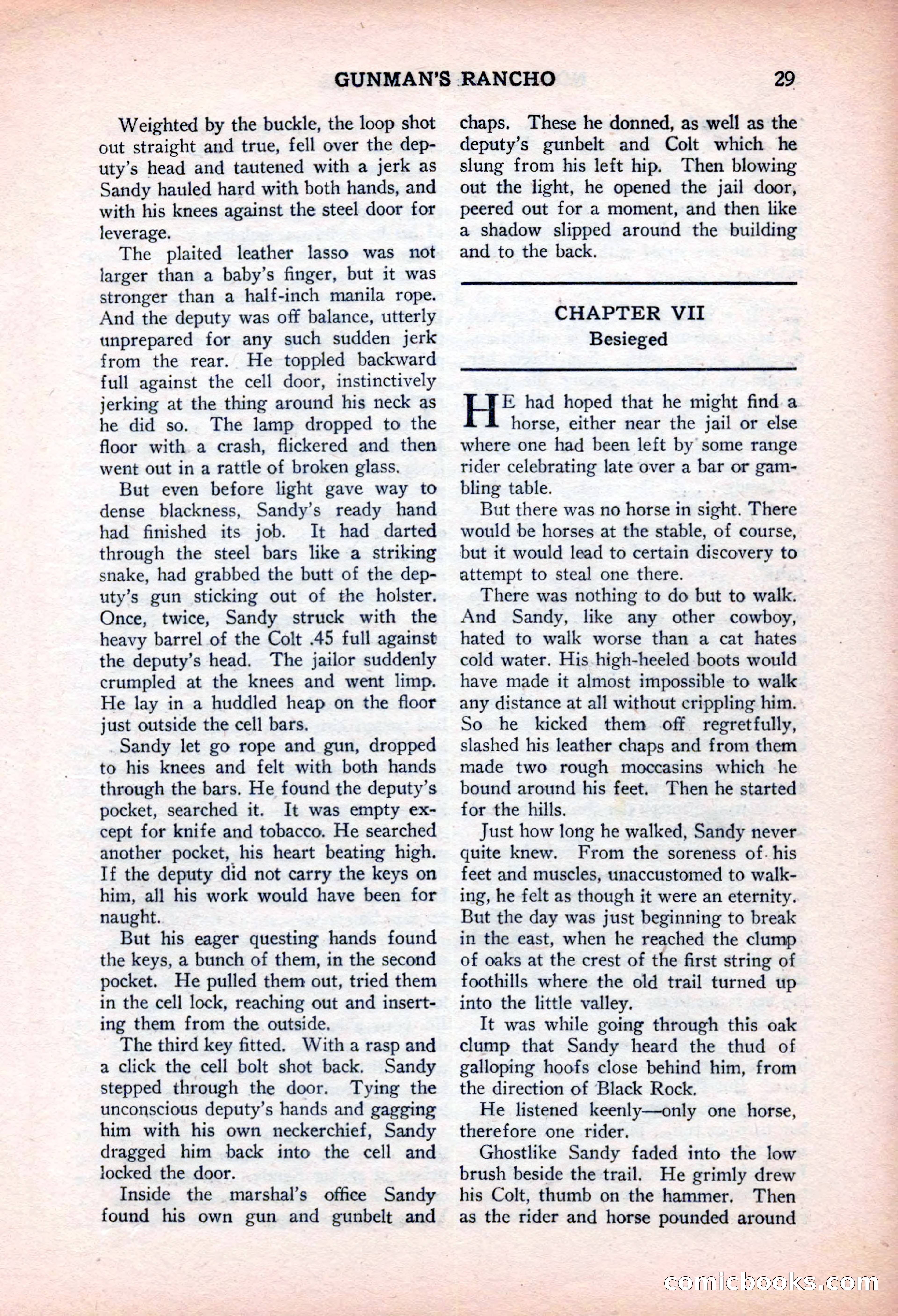 North-West Stories, February 1932 — page 31 of 132
