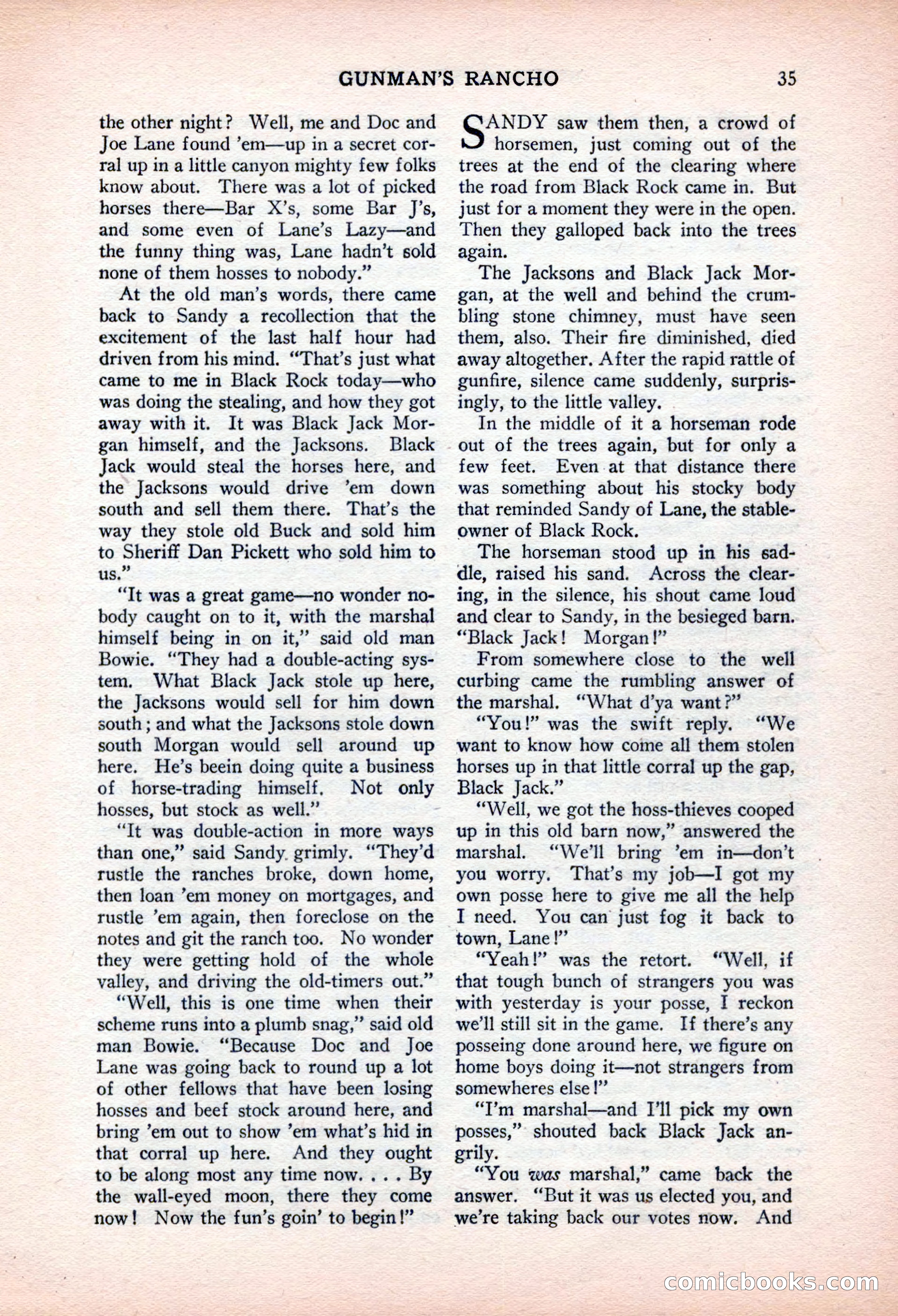 North-West Stories, February 1932 — page 37 of 132