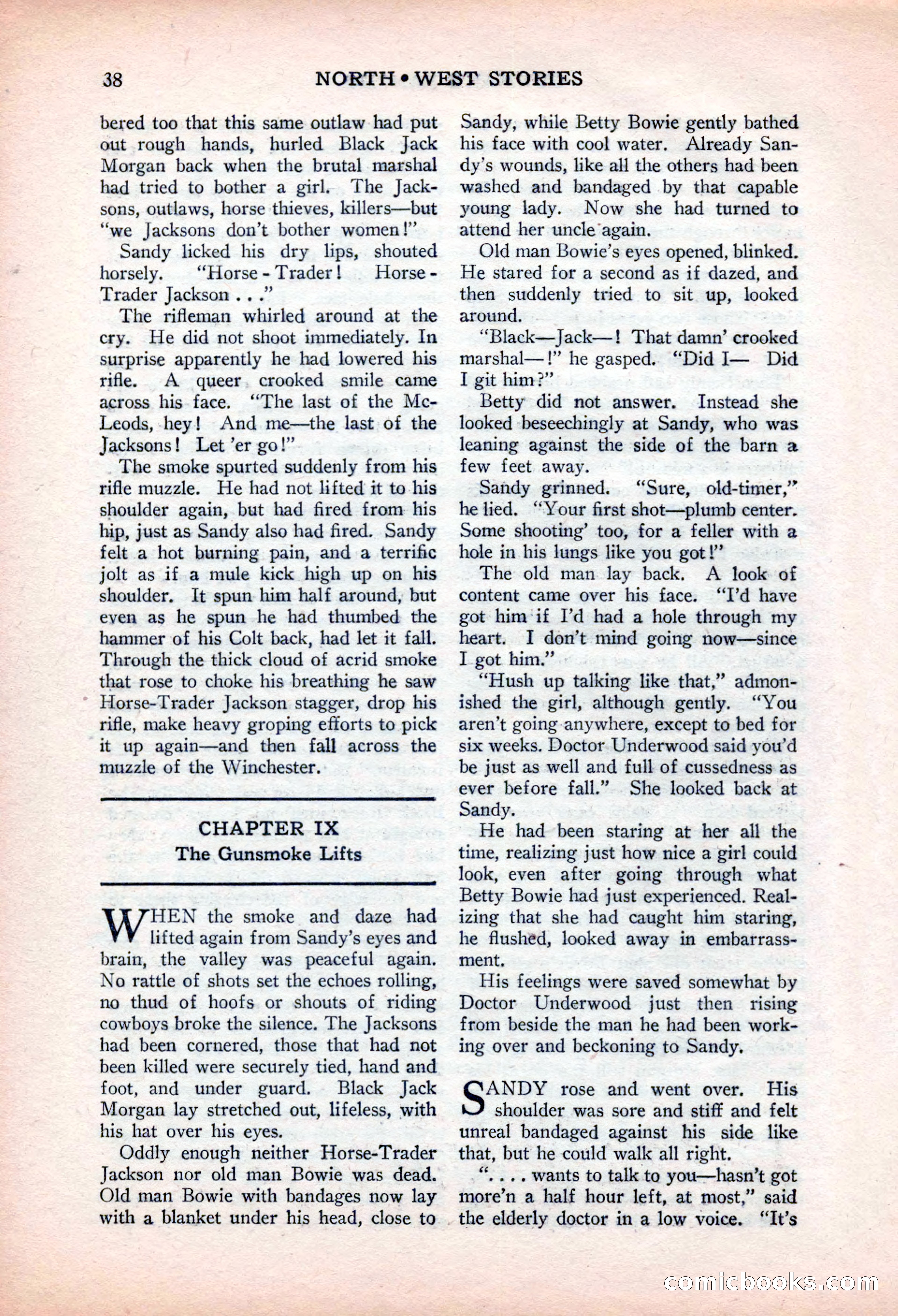 North-West Stories, February 1932 — page 40 of 132