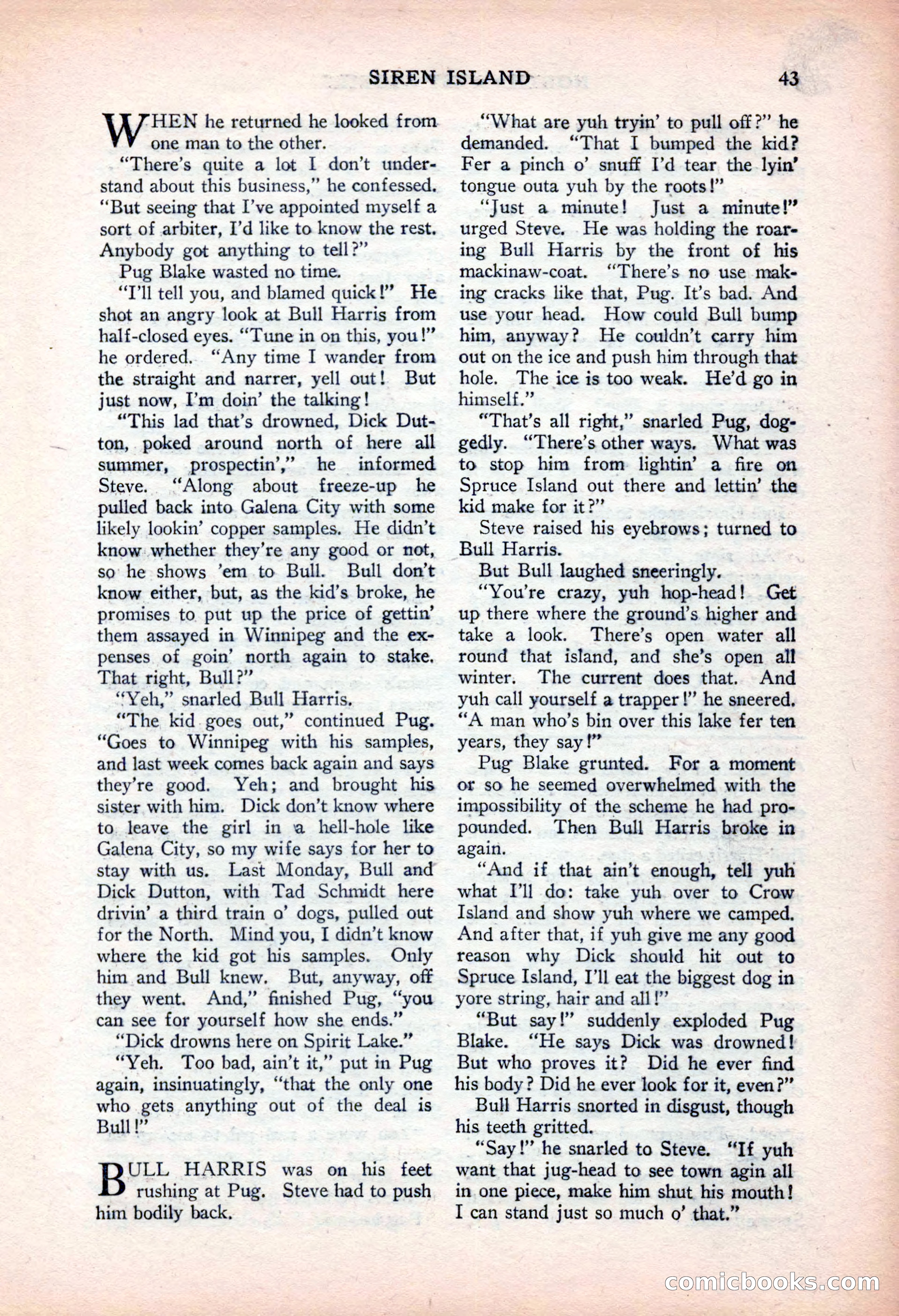 North-West Stories, February 1932 — page 45 of 132