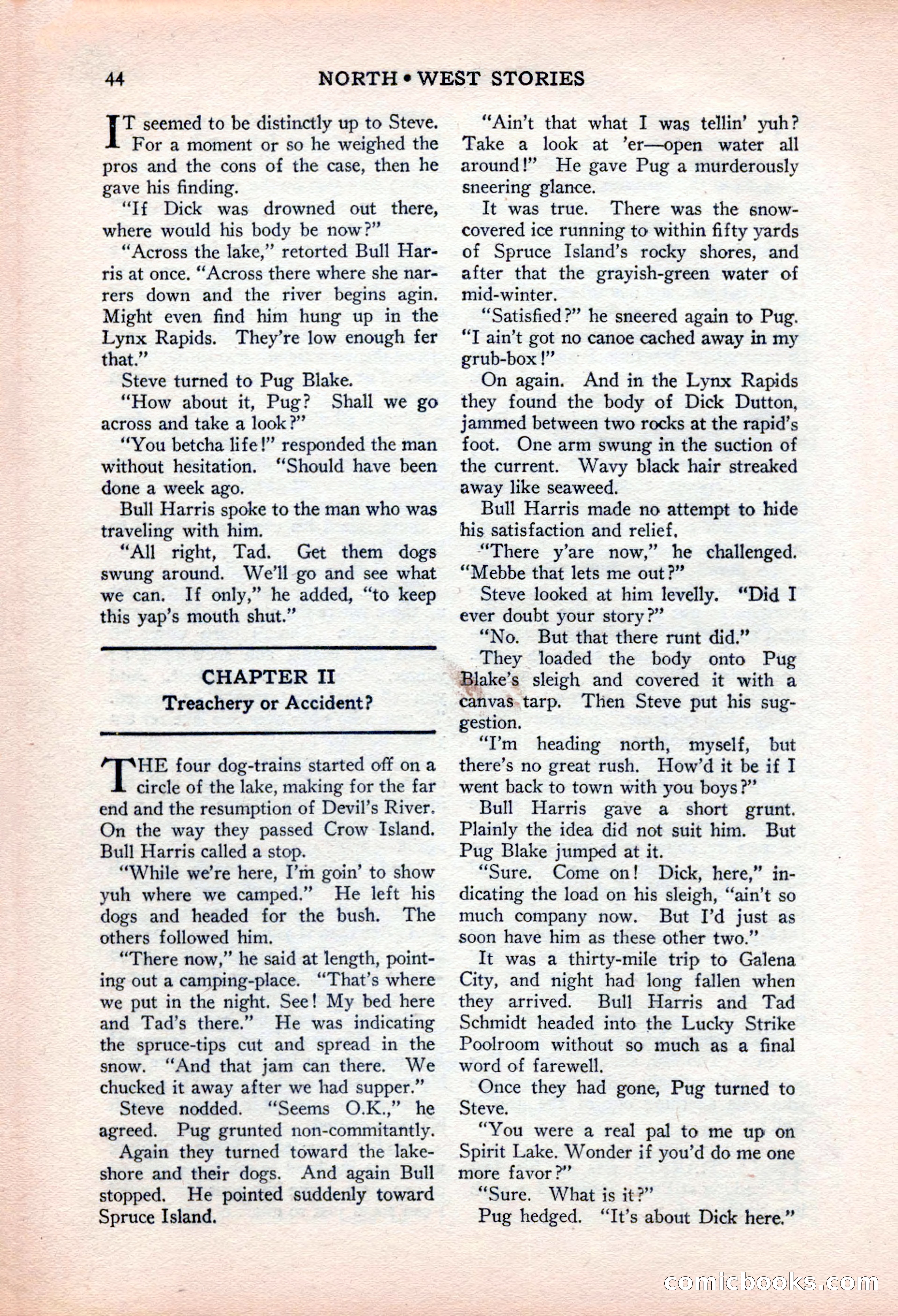 North-West Stories, February 1932 — page 46 of 132