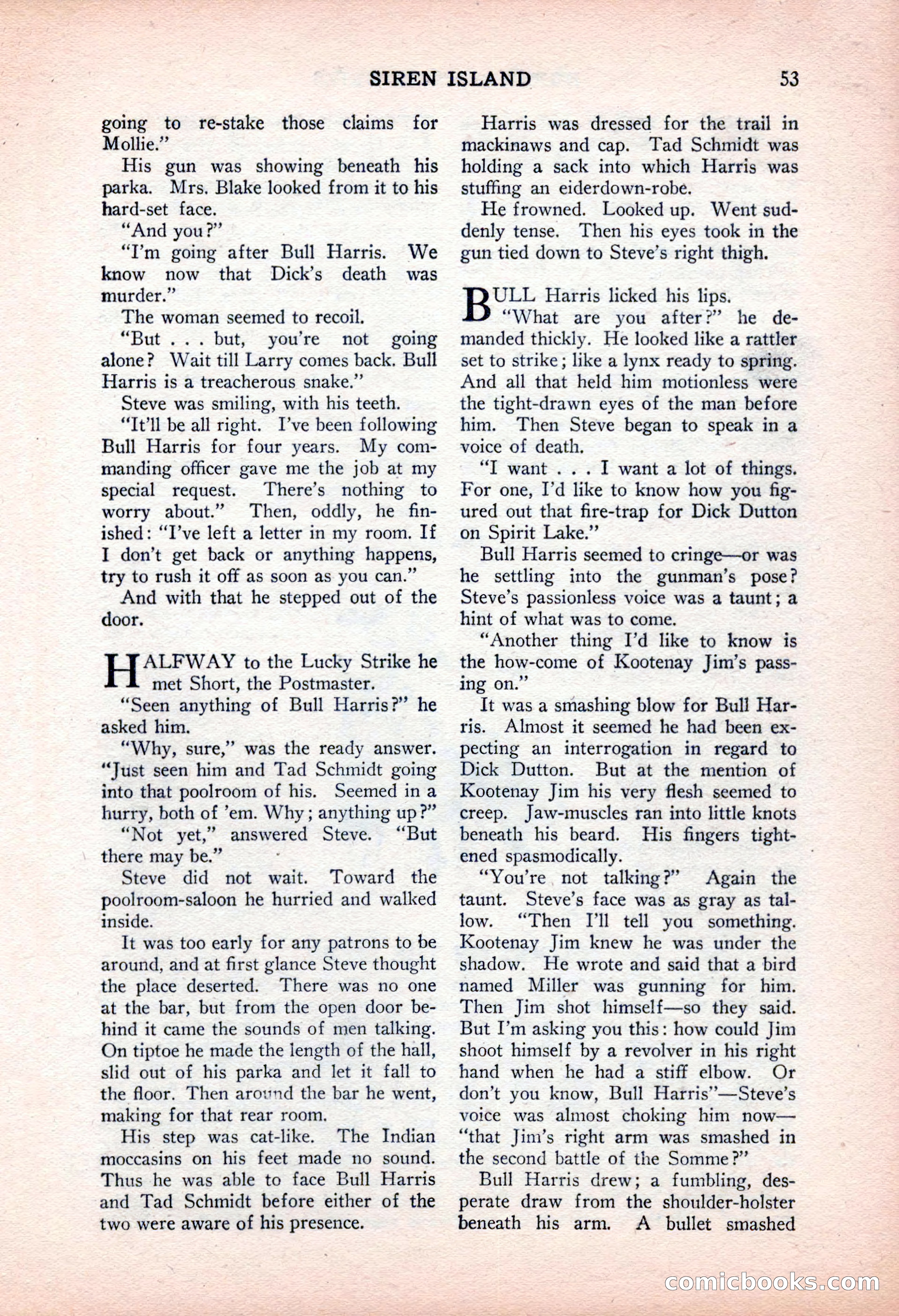 North-West Stories, February 1932 — page 55 of 132