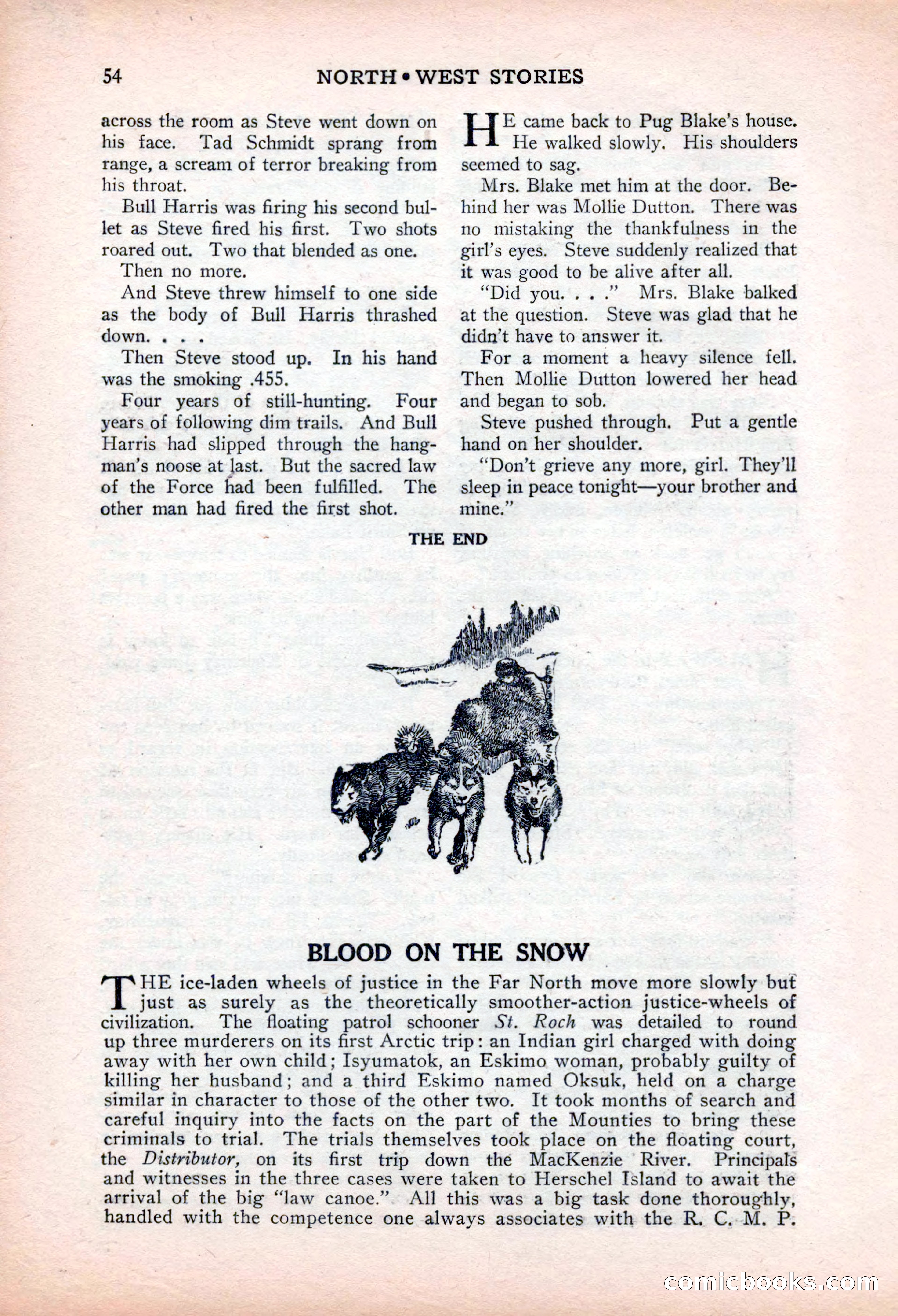 North-West Stories, February 1932 — page 56 of 132