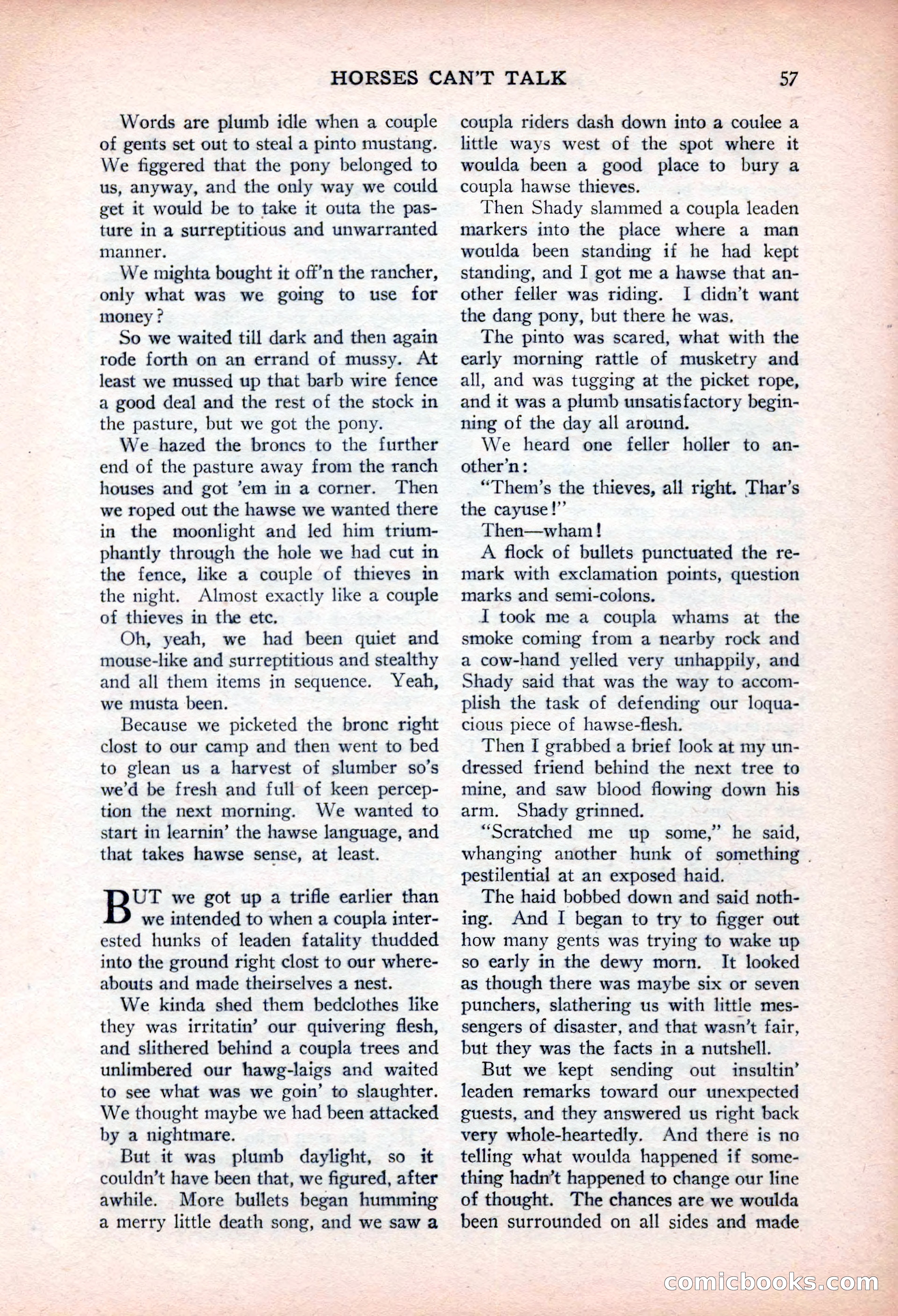 North-West Stories, February 1932 — page 59 of 132
